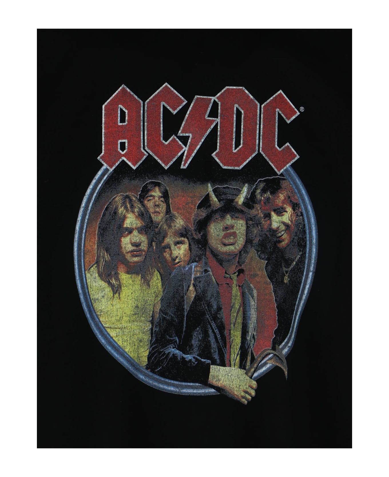 Junya Watanabe 
ac/dc
 T-shirt - Black  