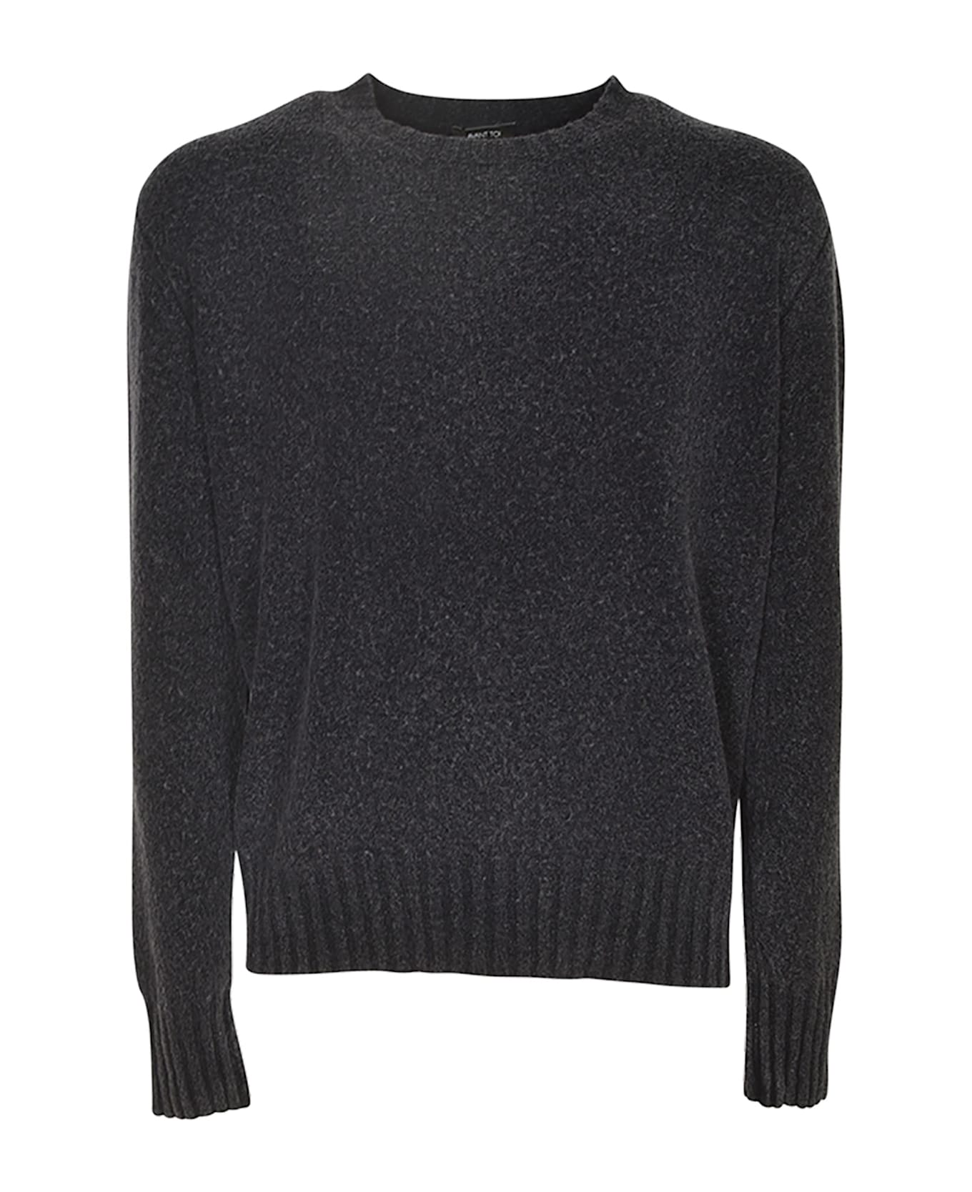 Avant Toi Round Neck Sweater - Navy