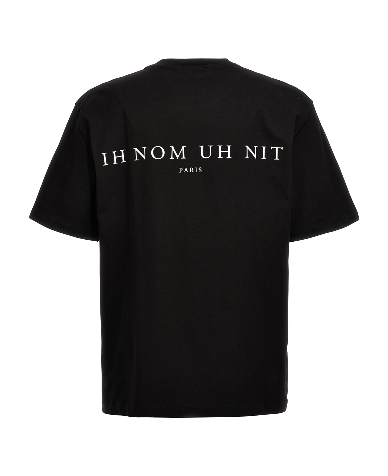 ih nom uh nit 'the Idol' T-shirt - Black