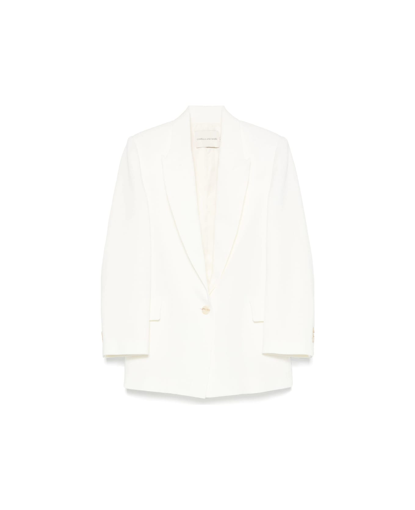Camilla and Marc Jacket - WHITE