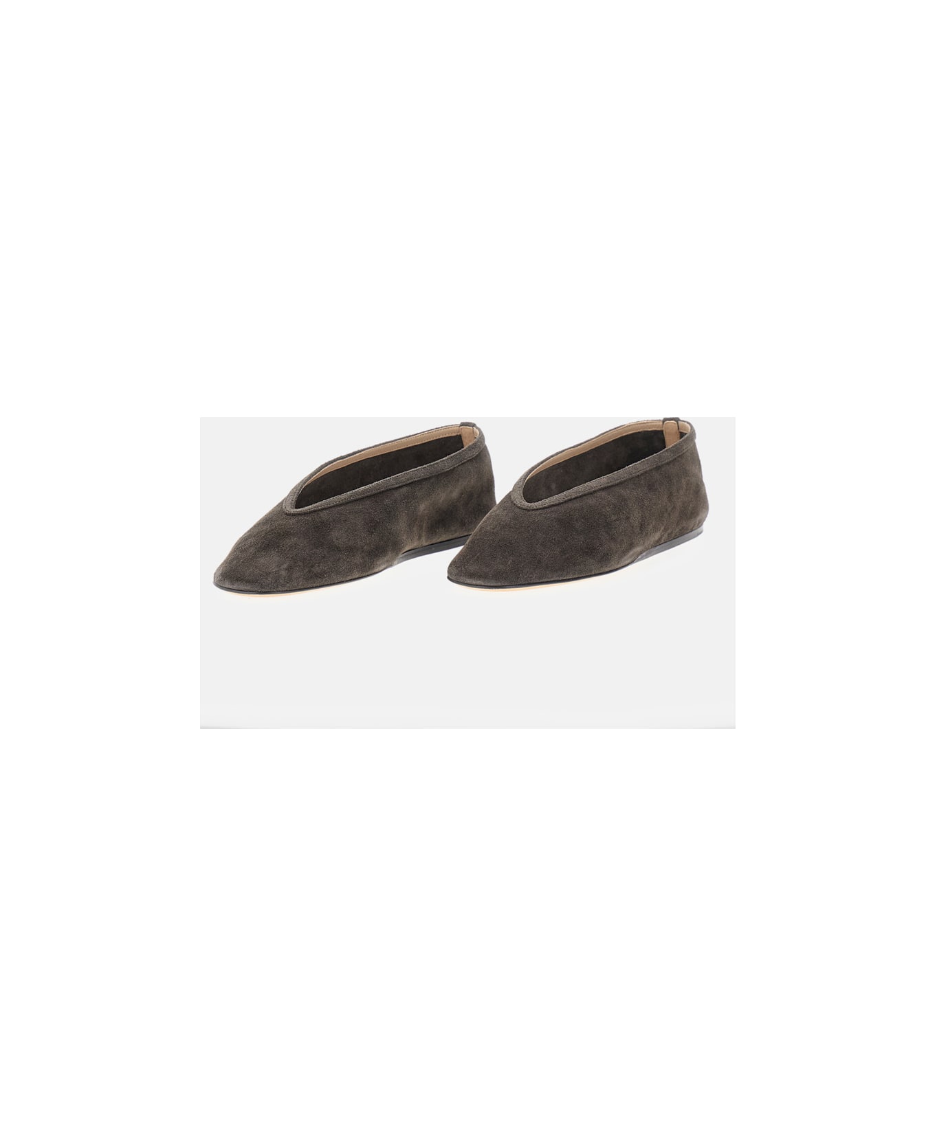 Le Monde Beryl Ballerina Luna Slipper - Grey