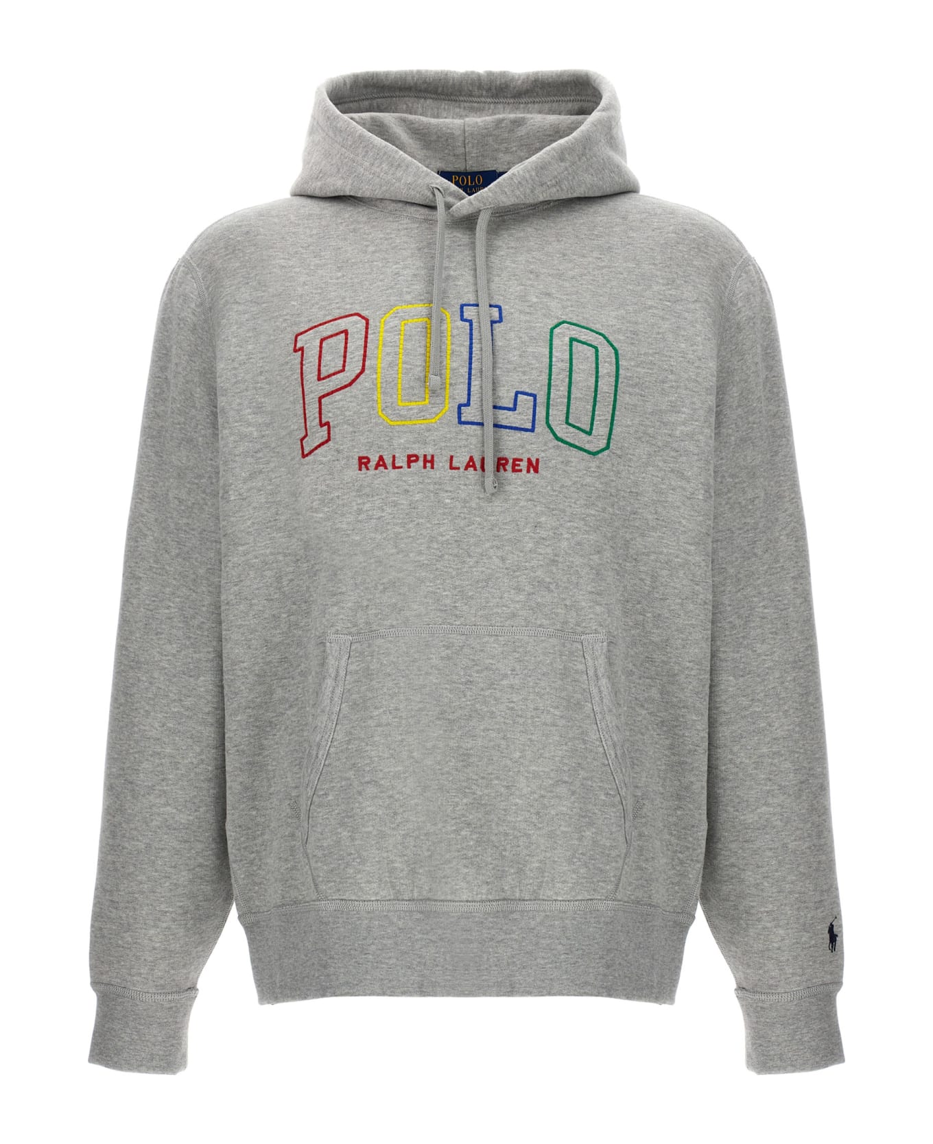 Polo Ralph Lauren Logo Hoodie - GREY