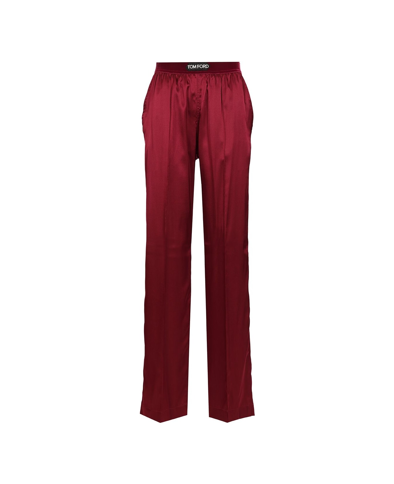 Tom Ford 'pajama' Trousers - DEEP PLUM
