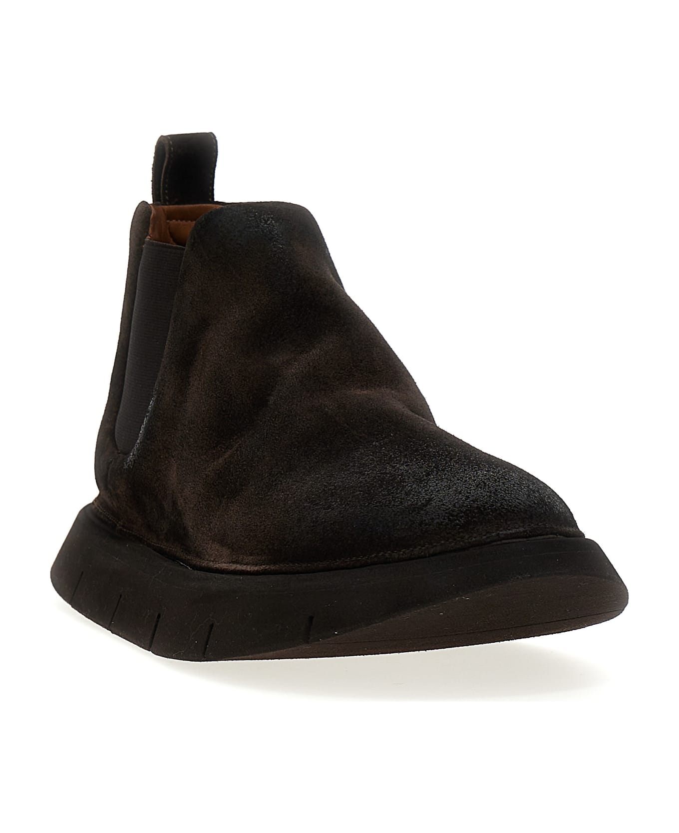 Marsell 'intagliata' Ankle Boots - Brown