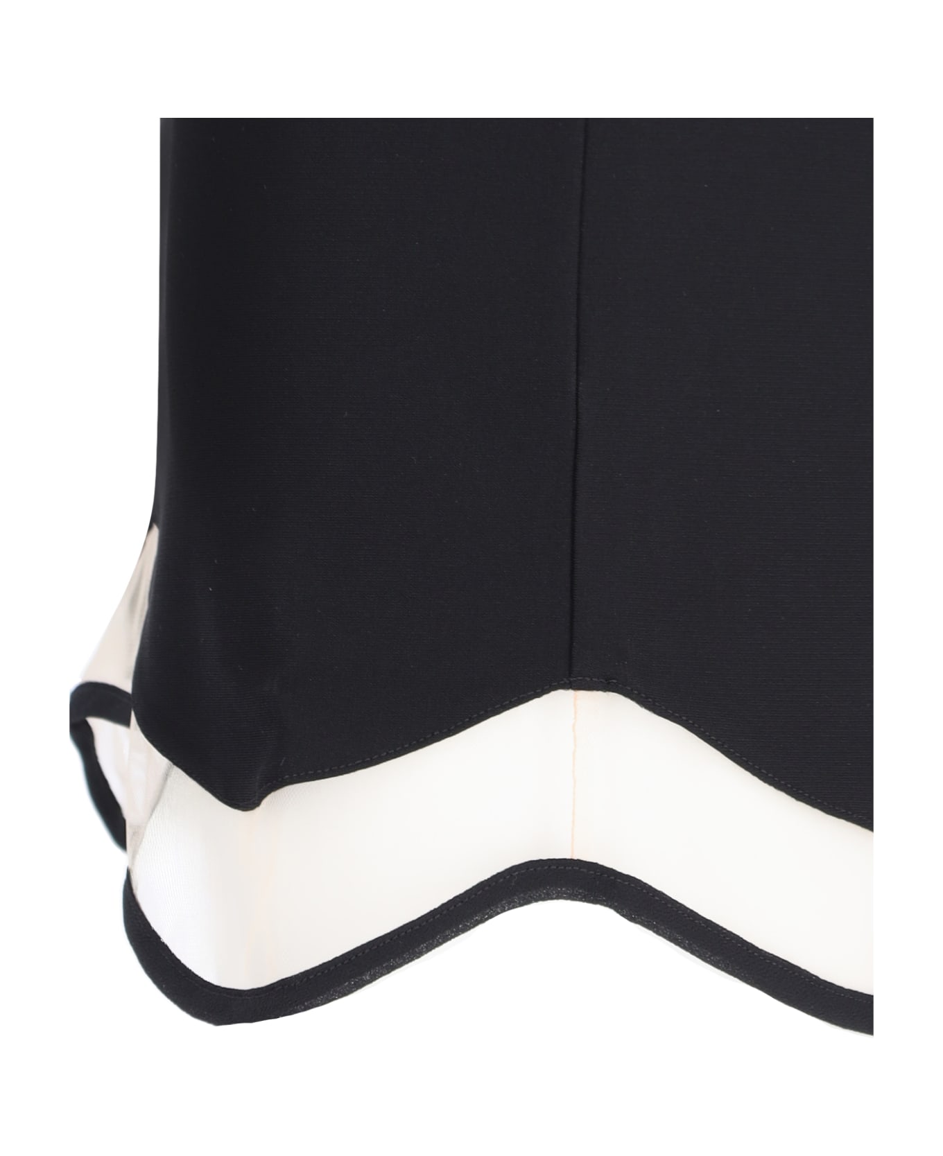 Nensi Dojaka Asymmetrical Skirt - Black   スカート