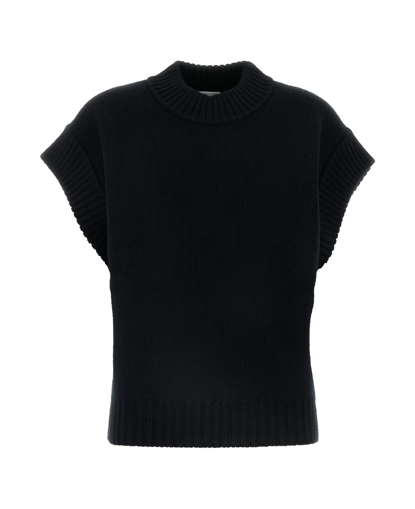 Bottega Veneta Knit Smanicato - Black