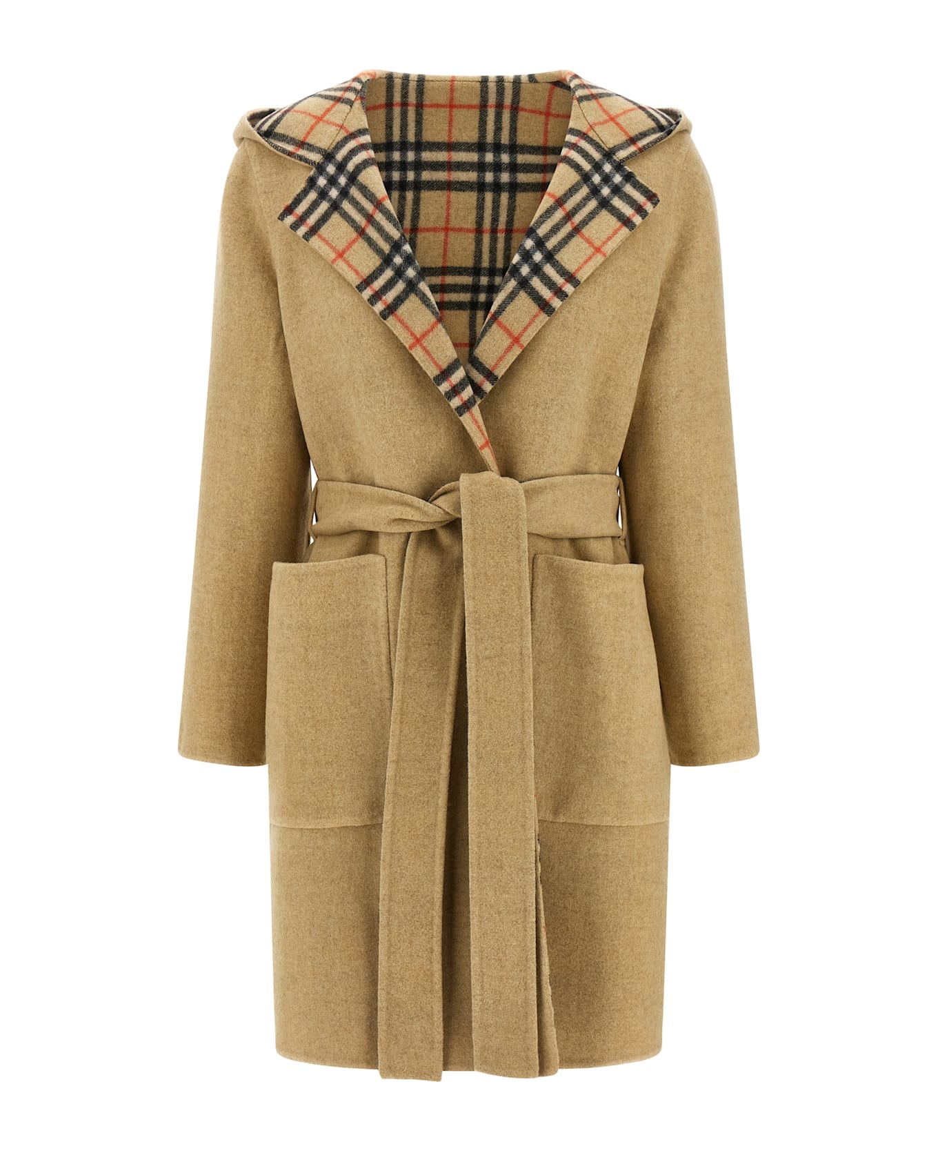 Burberry 
hampshire
 Reversible Coat - Beige