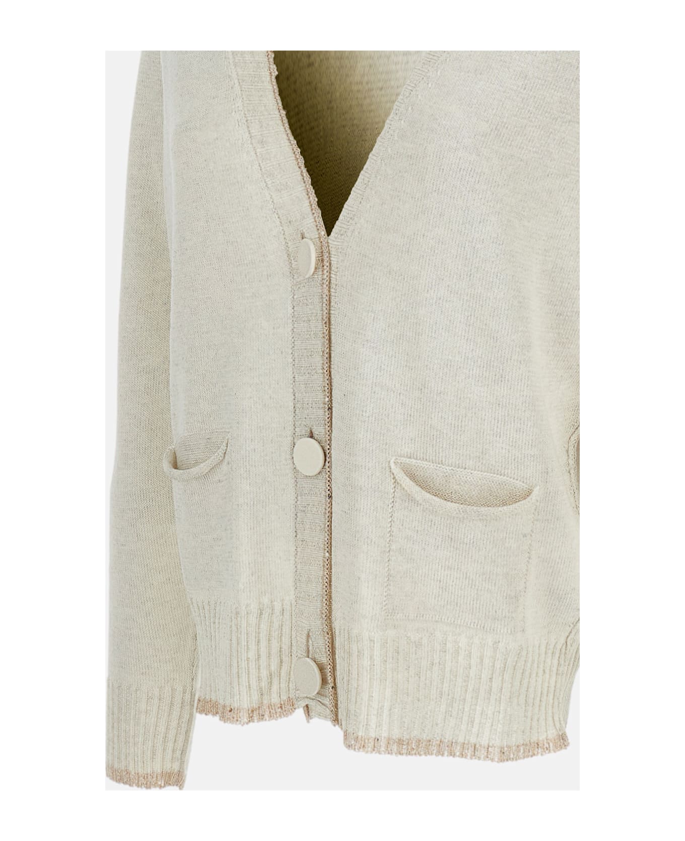 Lorena Antoniazzi Cardigan - White