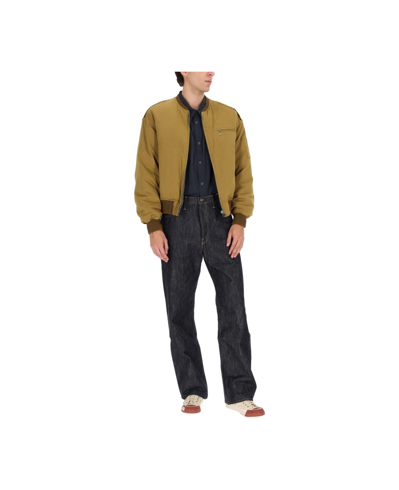 Visvim "gunner Down" Jacket - BROWN