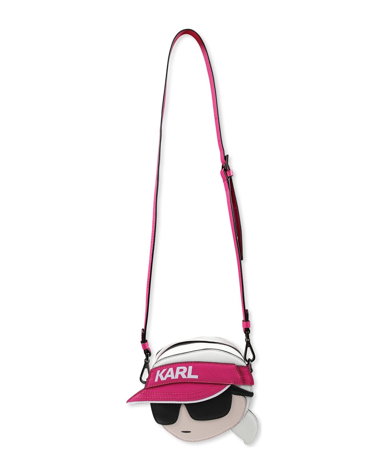Karl Lagerfeld Kids Fuchsia Bag For Girl With Karl Lagerfeld - Fuchsia