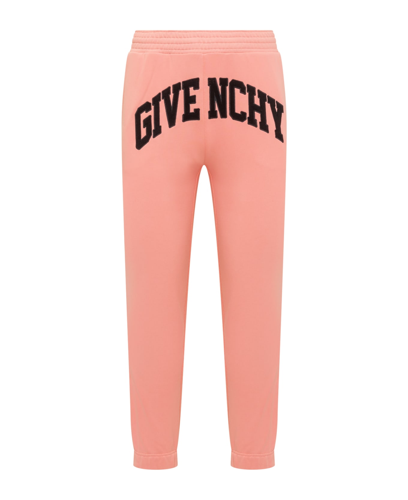 Givenchy Logo Print Sweatpants - Coral