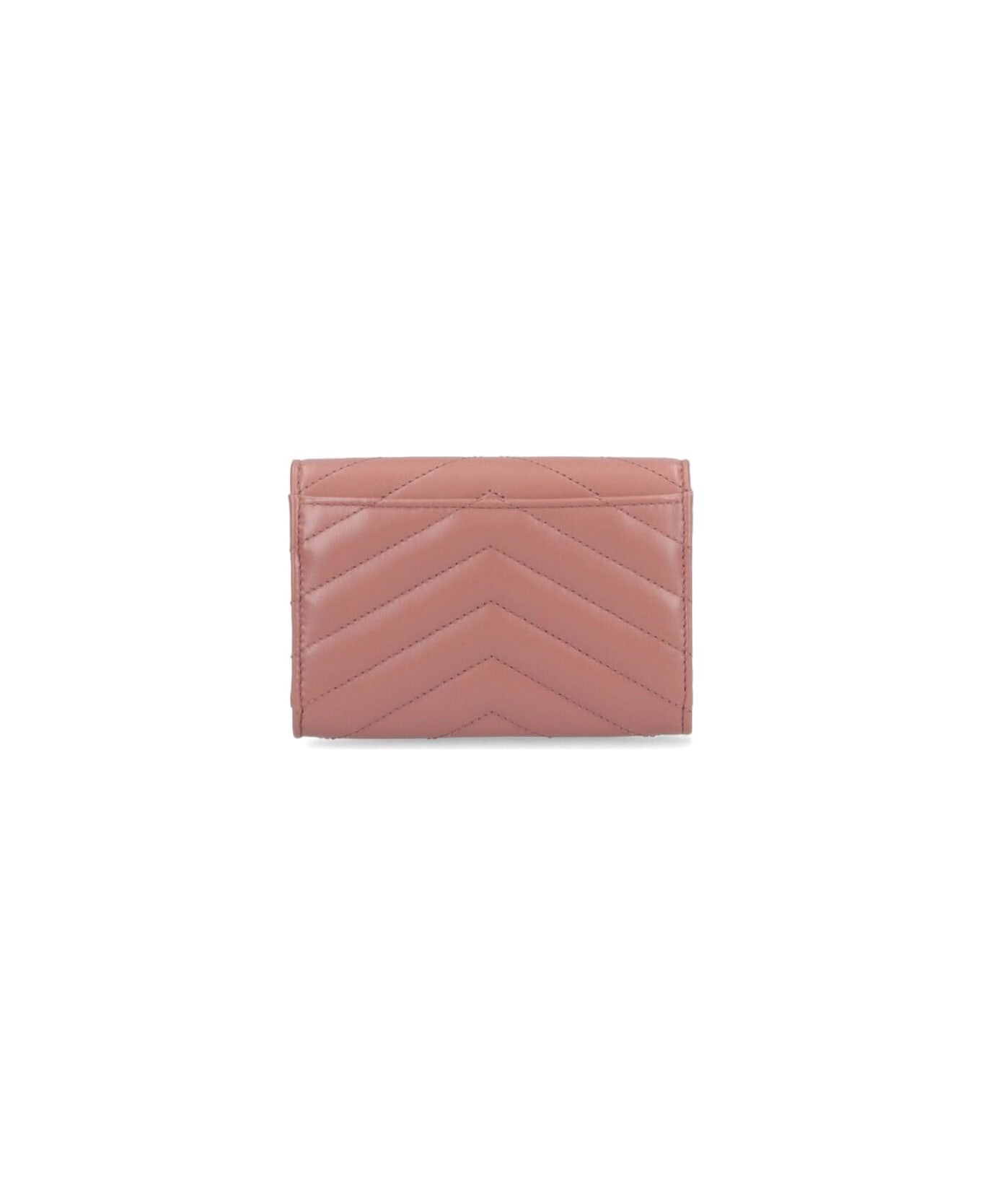 Saint Laurent 
cassandre
 Wallet - BEIGE