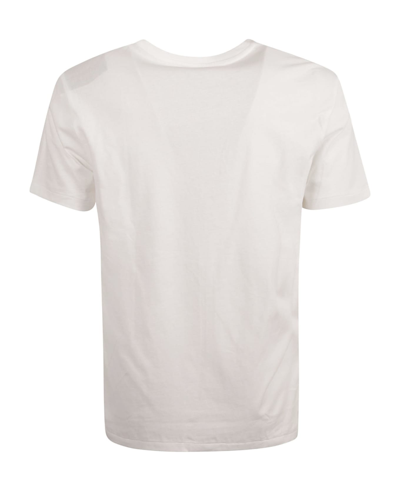 Ralph Lauren Logo Embroidered Regular T-shirt - White