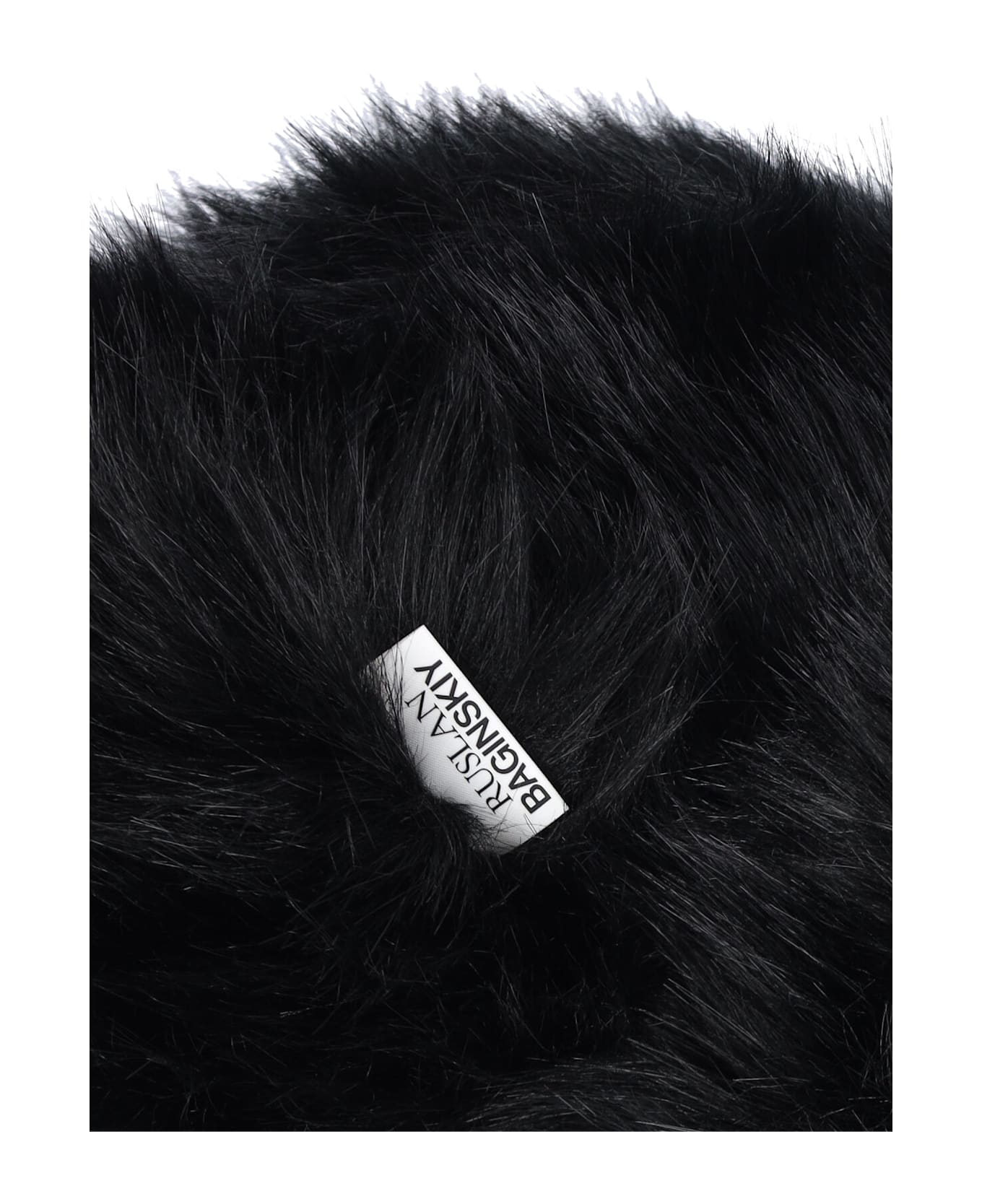 Ruslan Baginskiy Fur Aviator Hat - Black  
