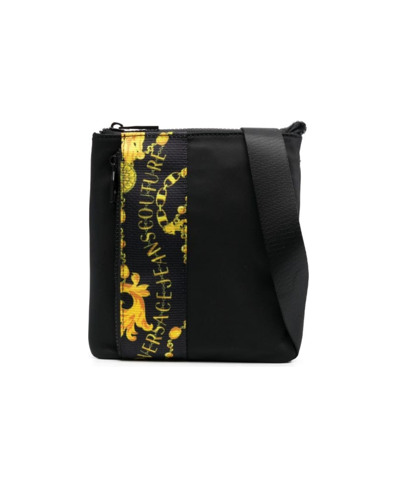 Versace Jeans Couture Black Shoulder Bag - Black