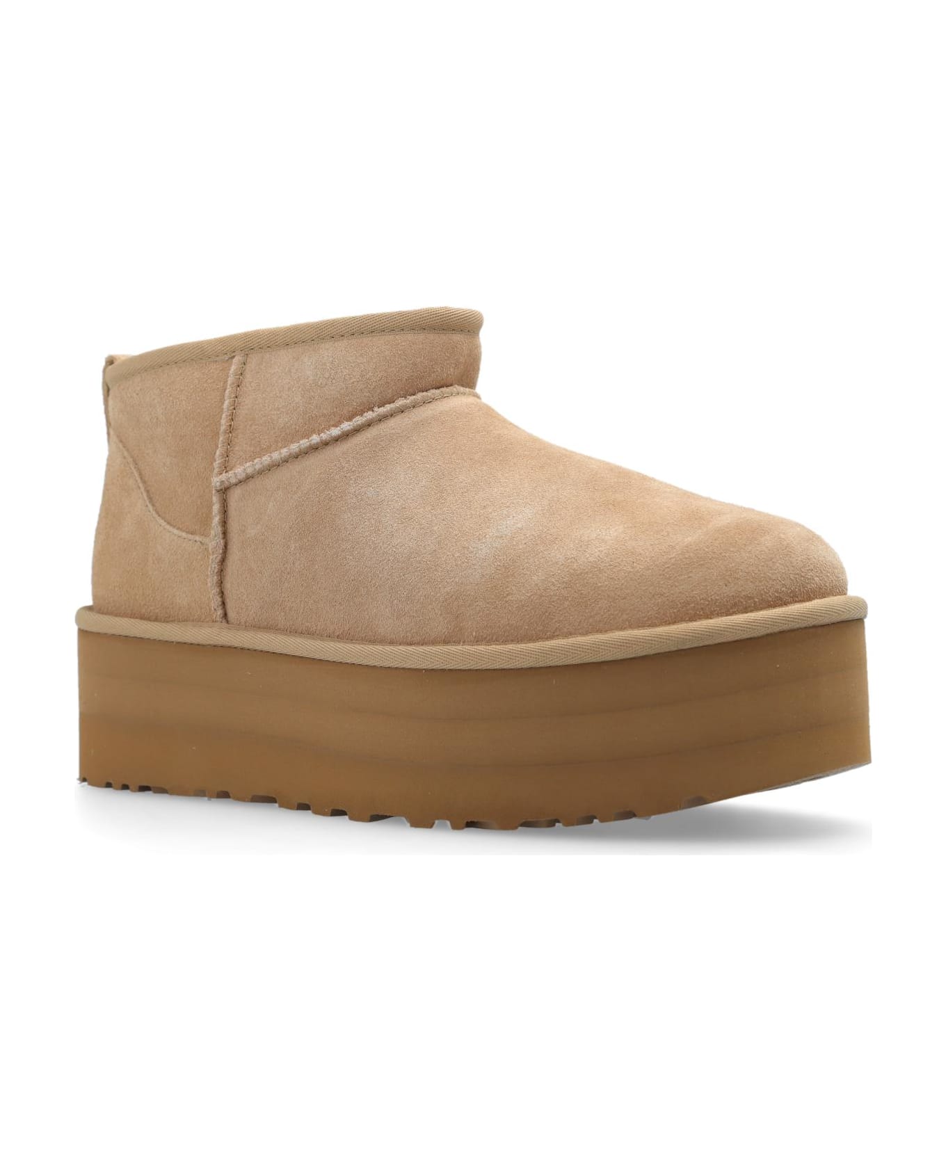 UGG 
classic Ultra Mini Platform
 Snow Boots - NEUTRALS
