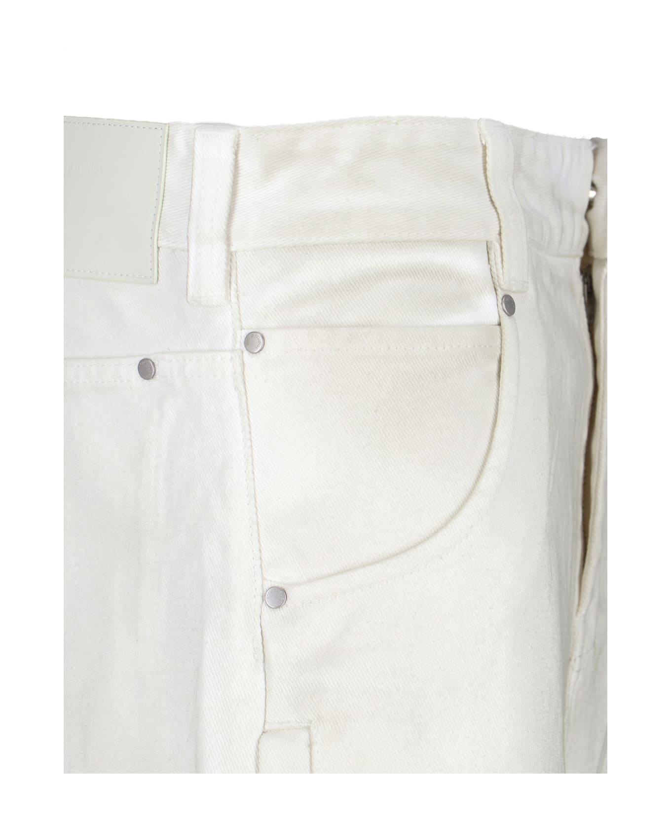 Entire Studios 'dem' Loose Jeans - White