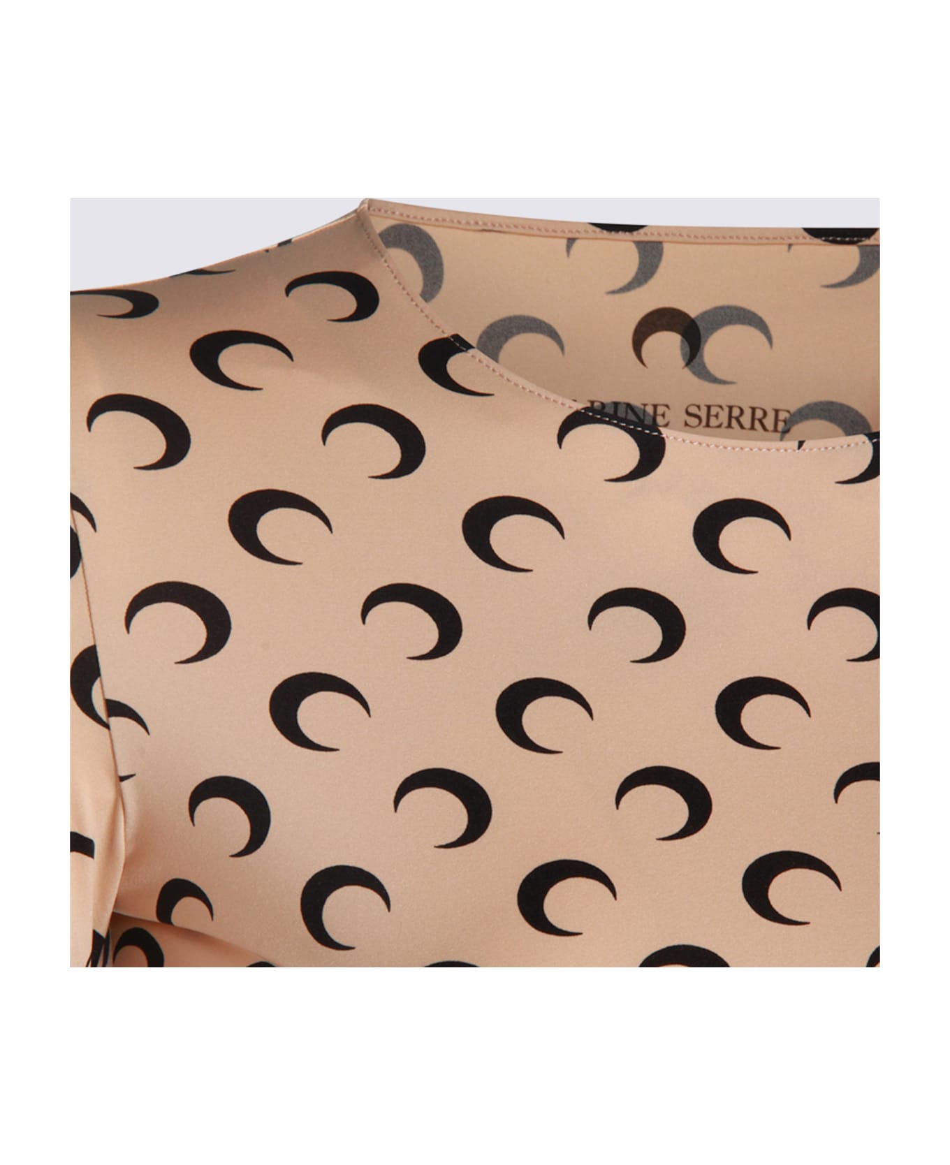 Marine Serre Pink Top - Brown