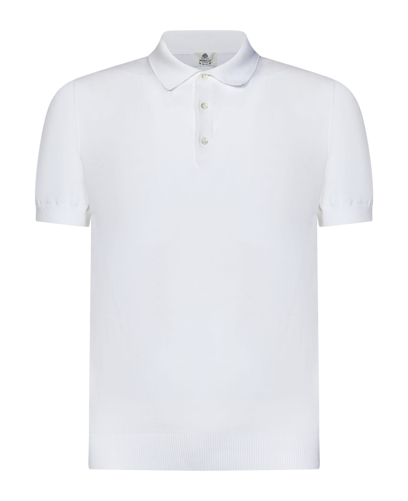 Luigi Borrelli Polo Shirt - White