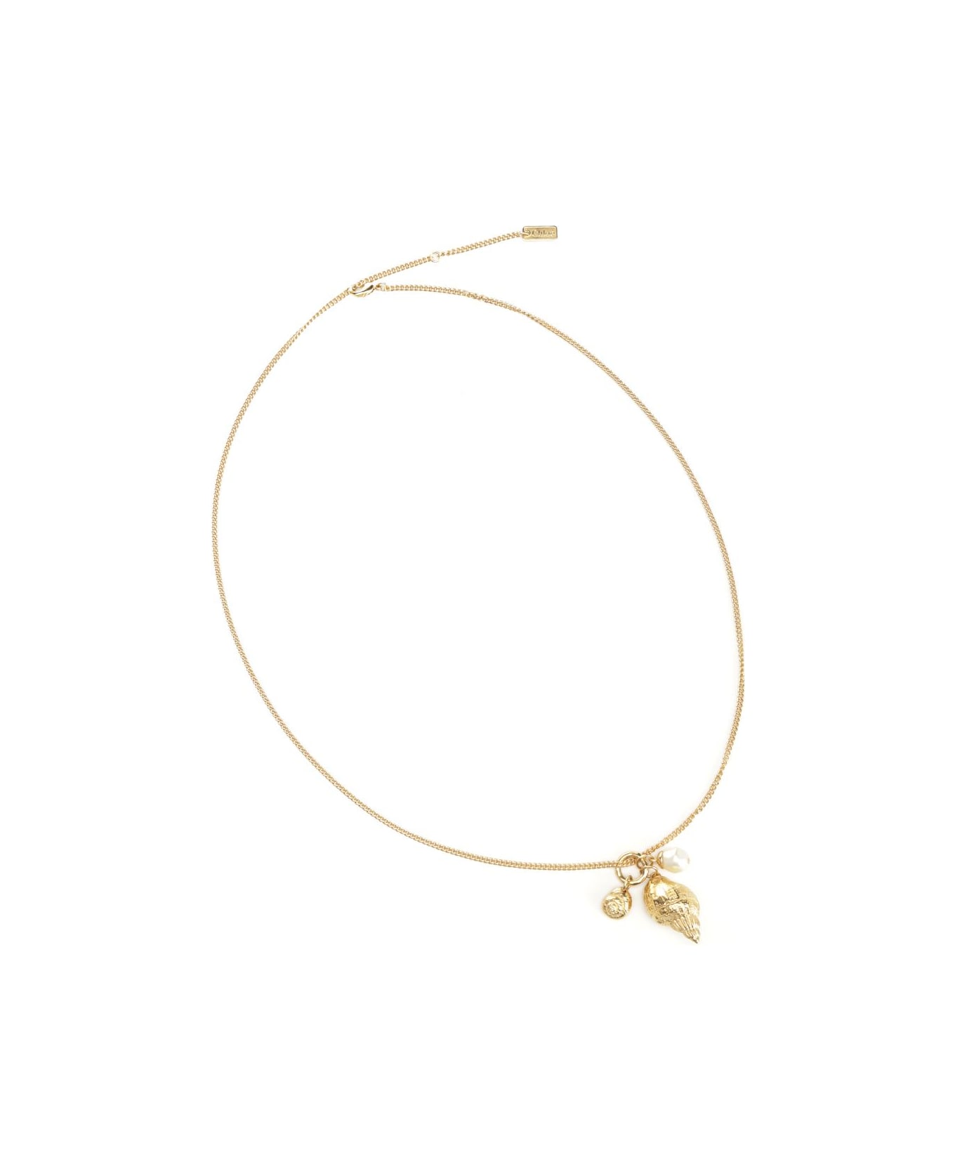 Chloé "chloè Shells" Necklace - Gold