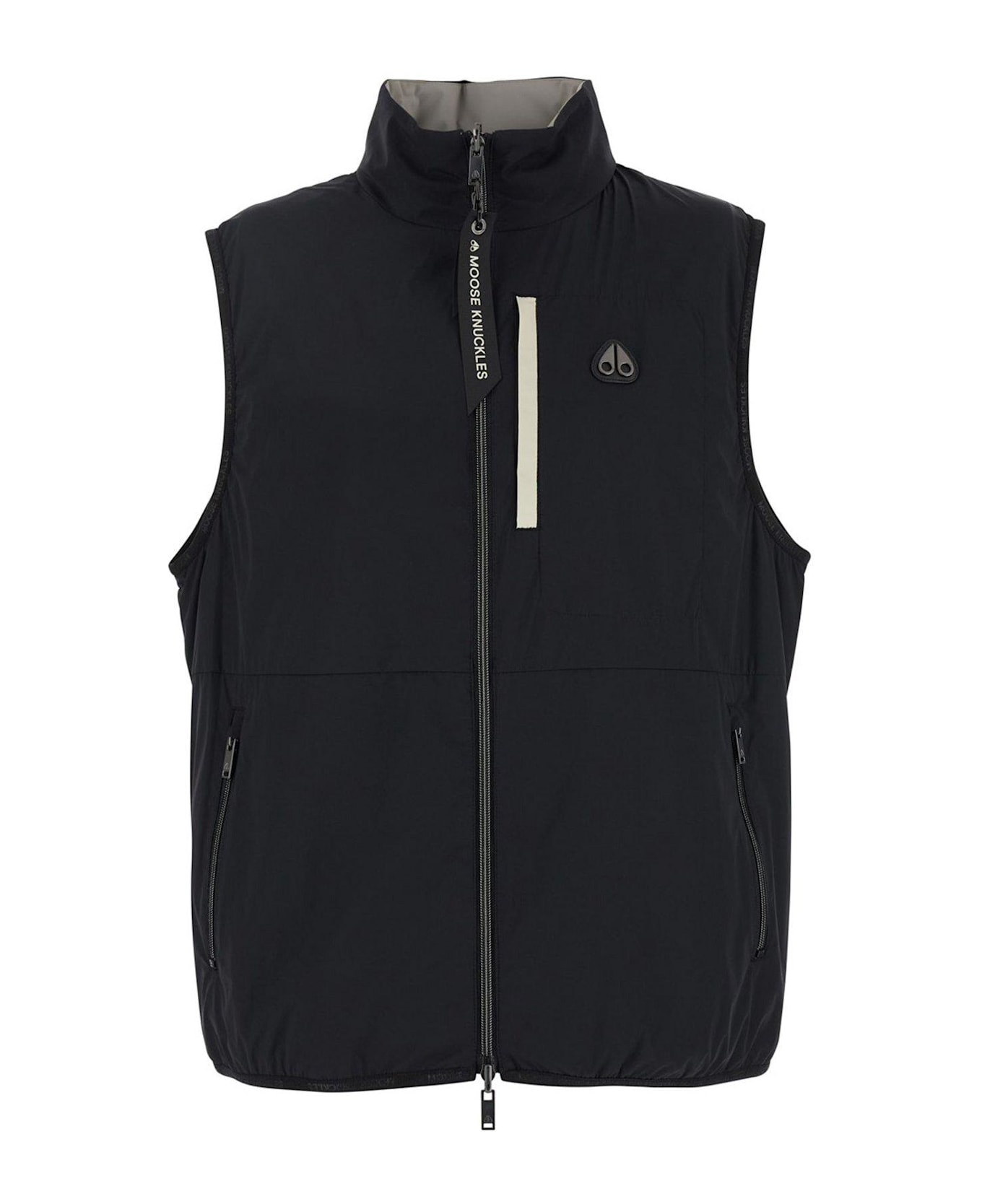 Moose Knuckles Dominion Zippped Gilet - Black