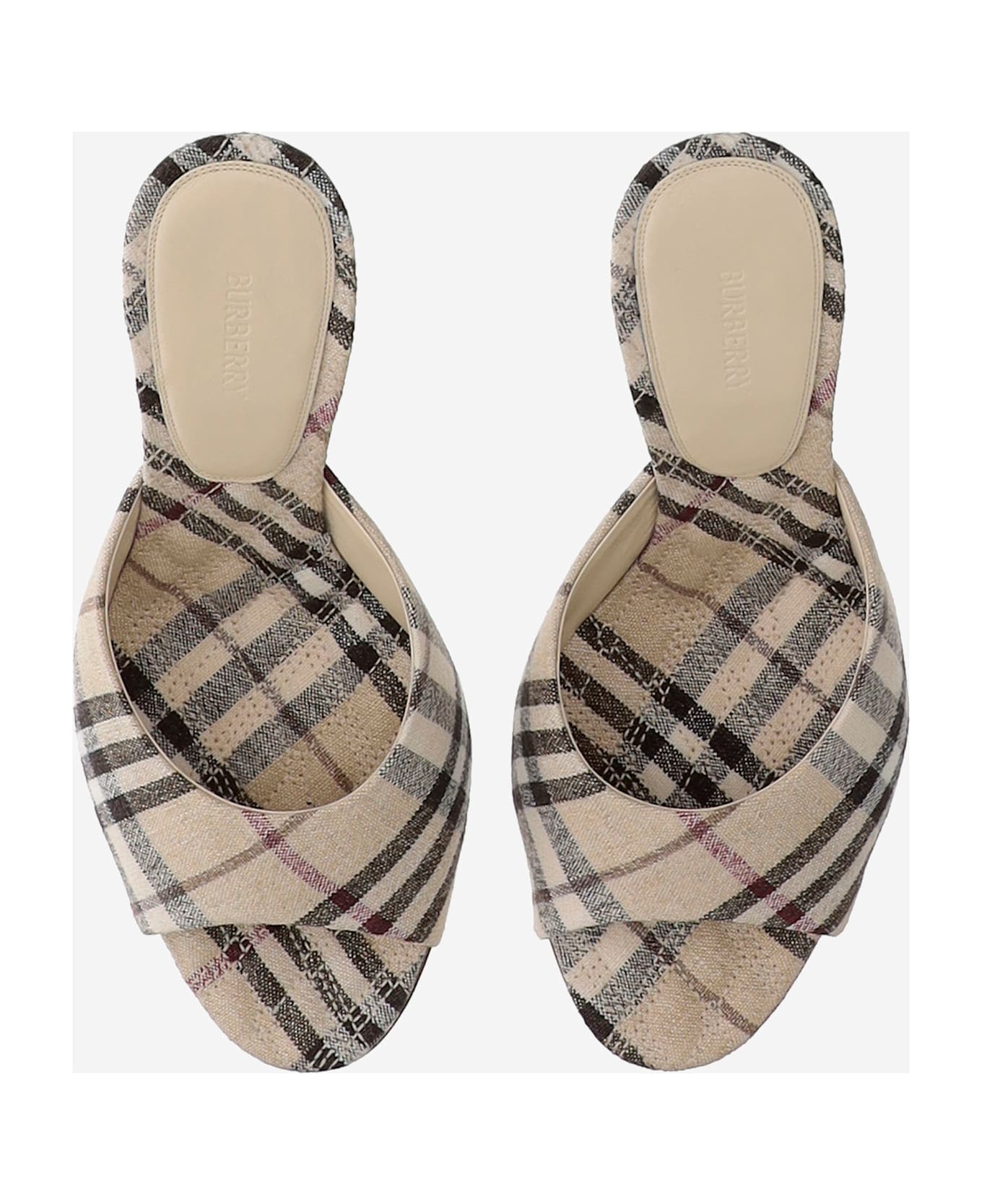 Burberry 
mews
 Mules - Red