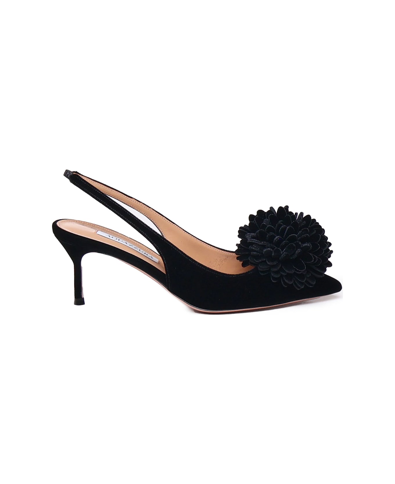 Aquazzura Slingback Couturier - Black ハイヒール