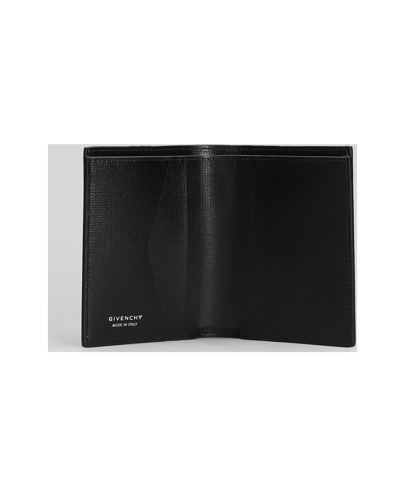 Givenchy Wallet In Black Leather - black