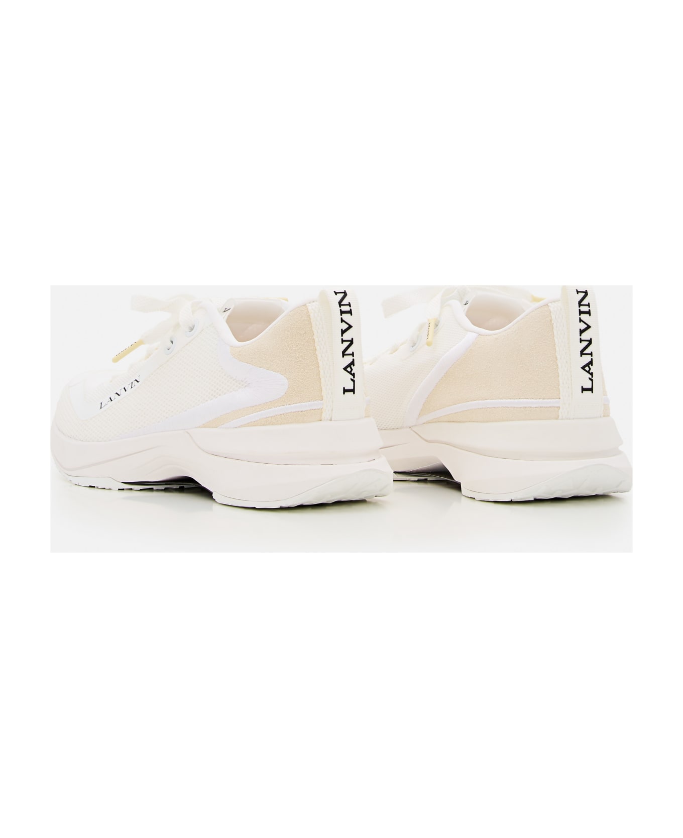 Lanvin Runner Sneakers - White