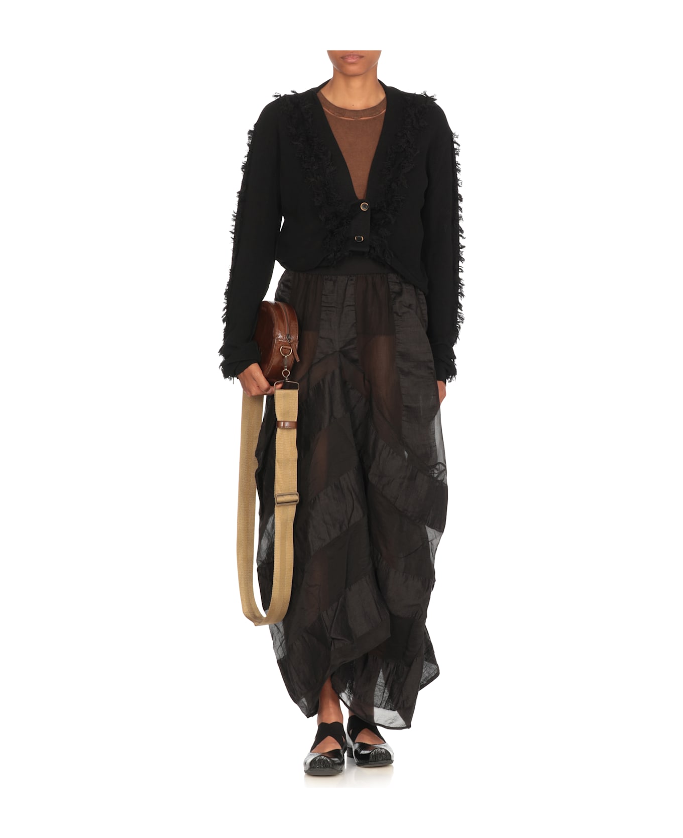 Uma Wang Tir T-shirt - Brown