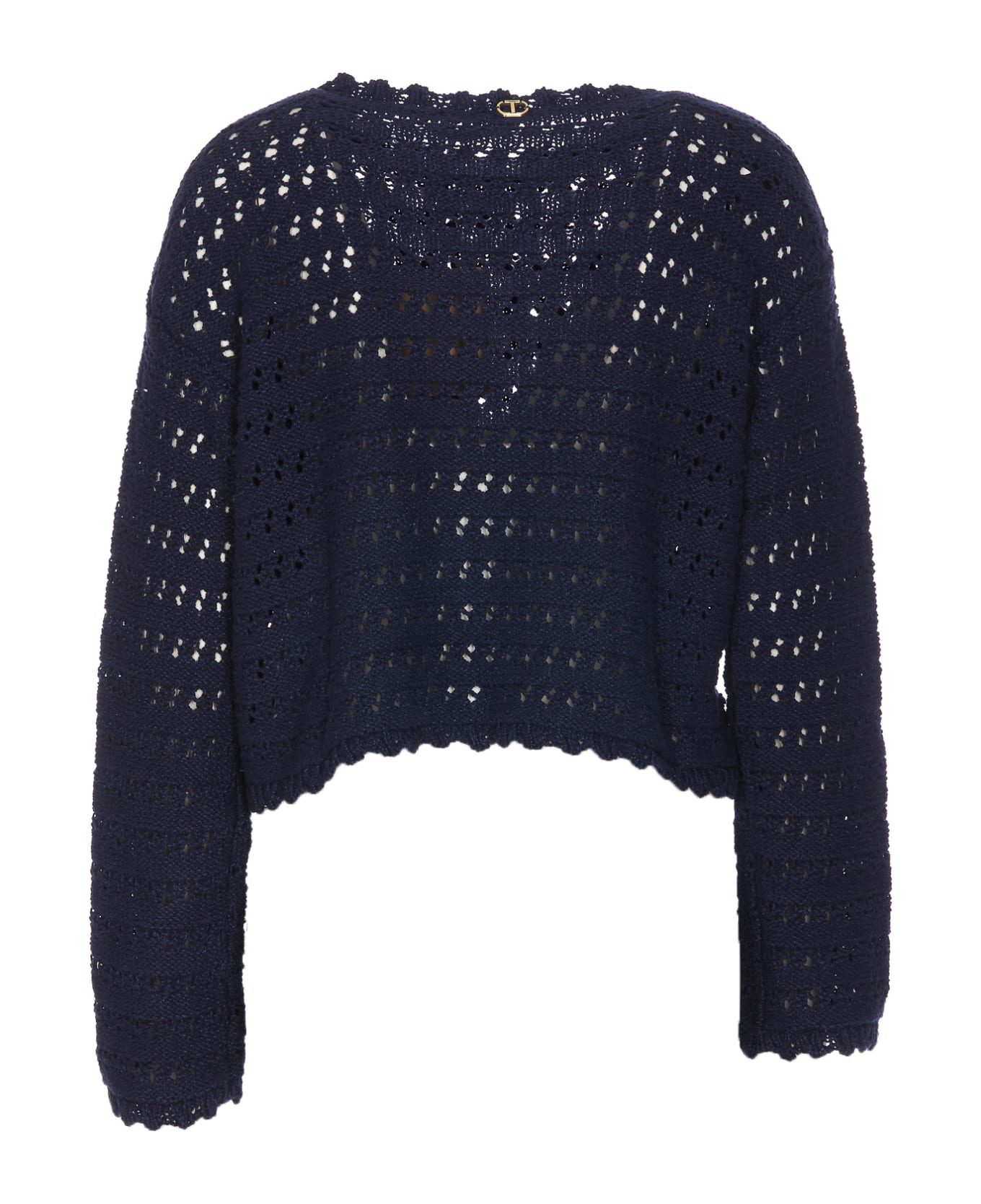 TwinSet Sweater - Mid blu