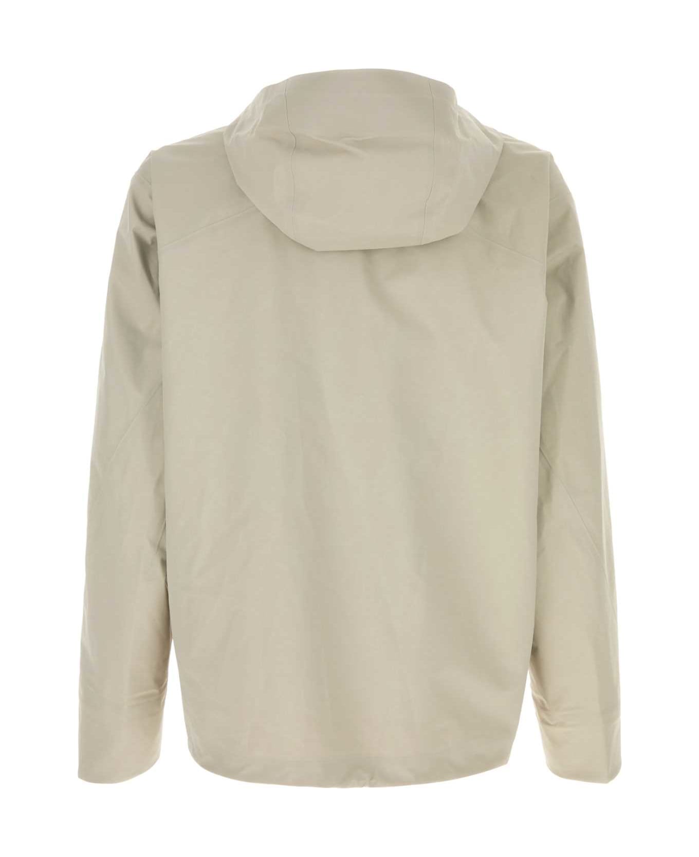 Arc
teryx Veilance Sand Nylon Arris Jacket - RUNE