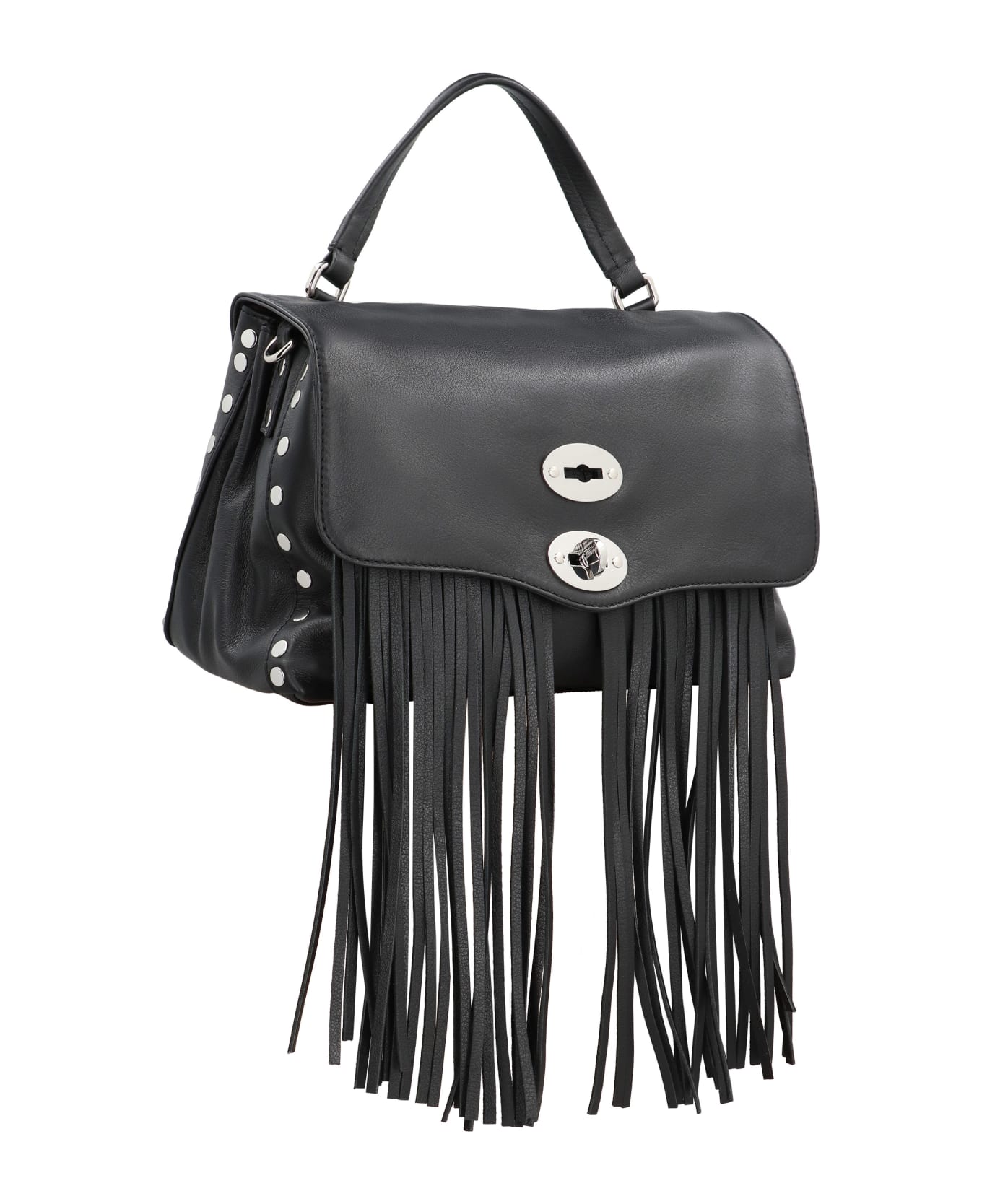 Zanellato Postina S Leather Handbag - black