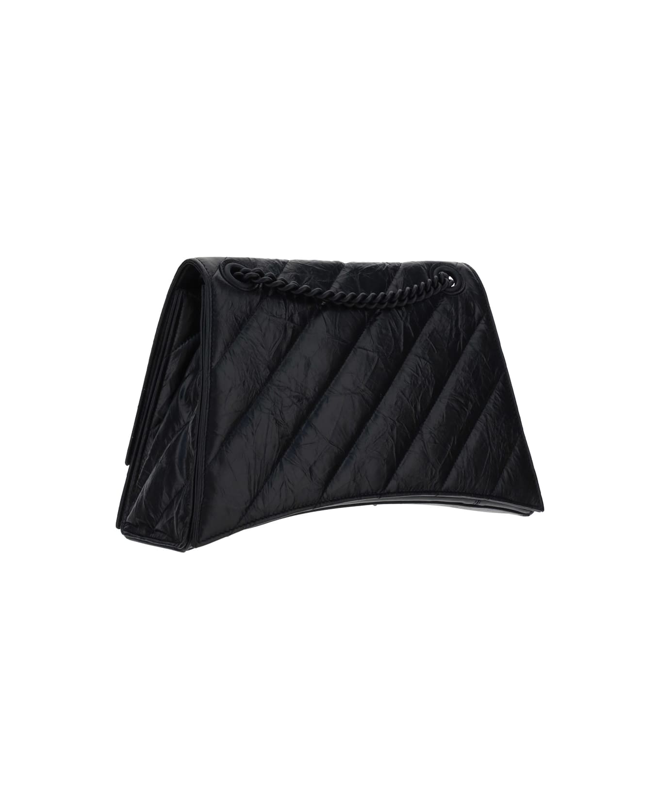 Balenciaga Crush Chain Bag - Black
