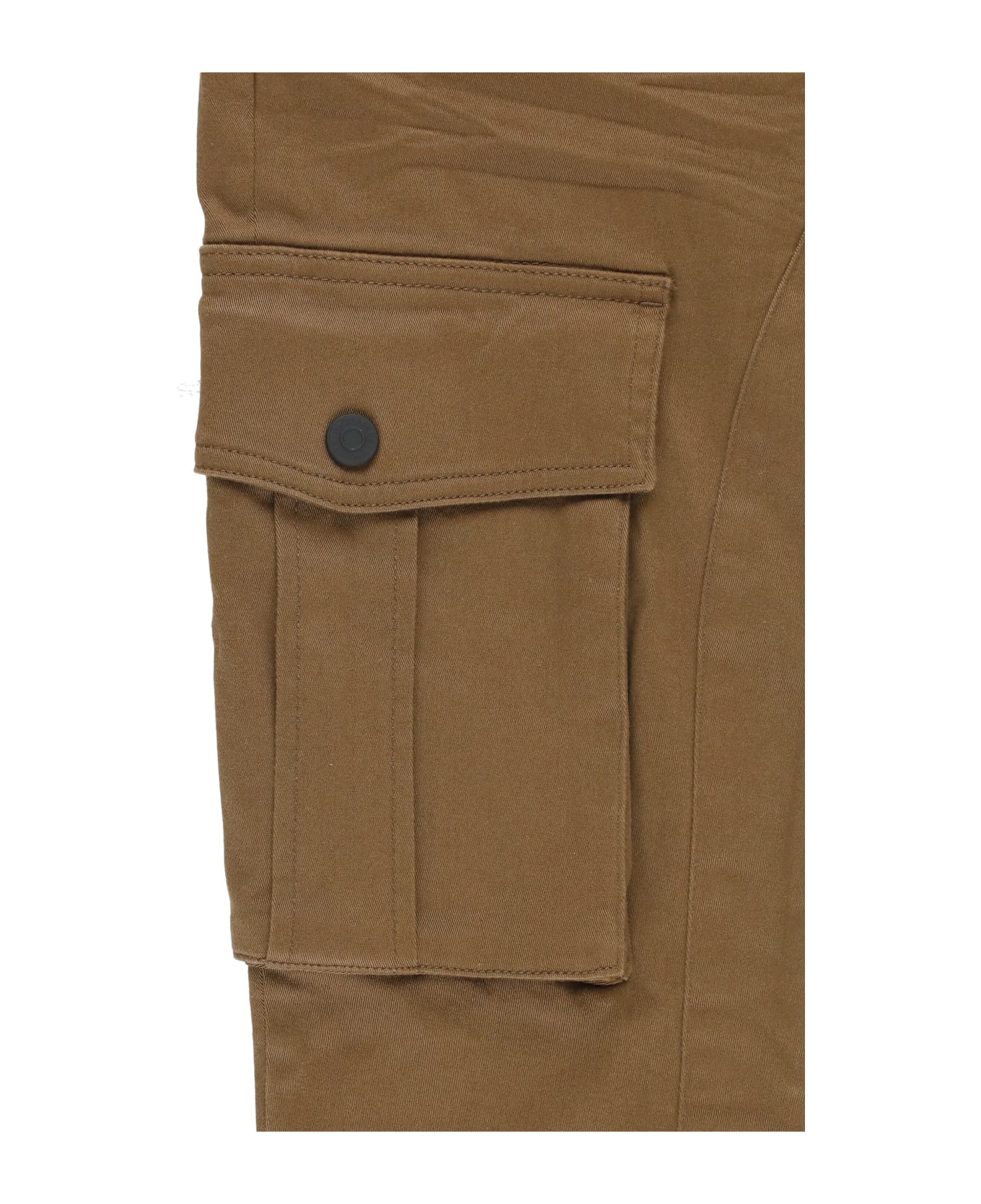 Dsquared2 Logoed Cargo Trousers - Brown ボトムス