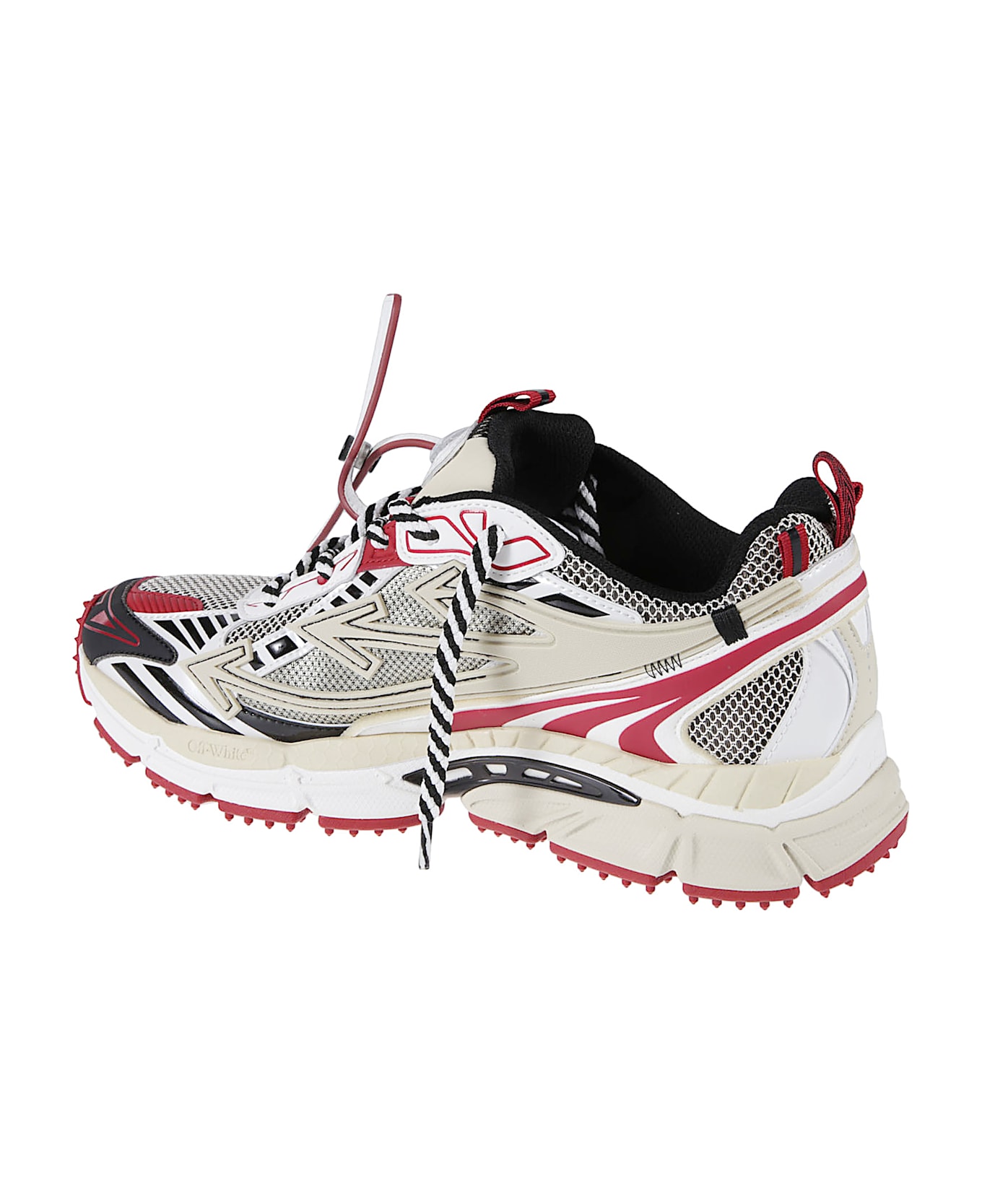 Off-White Be Right Back Sneakers - Sand/sand/red