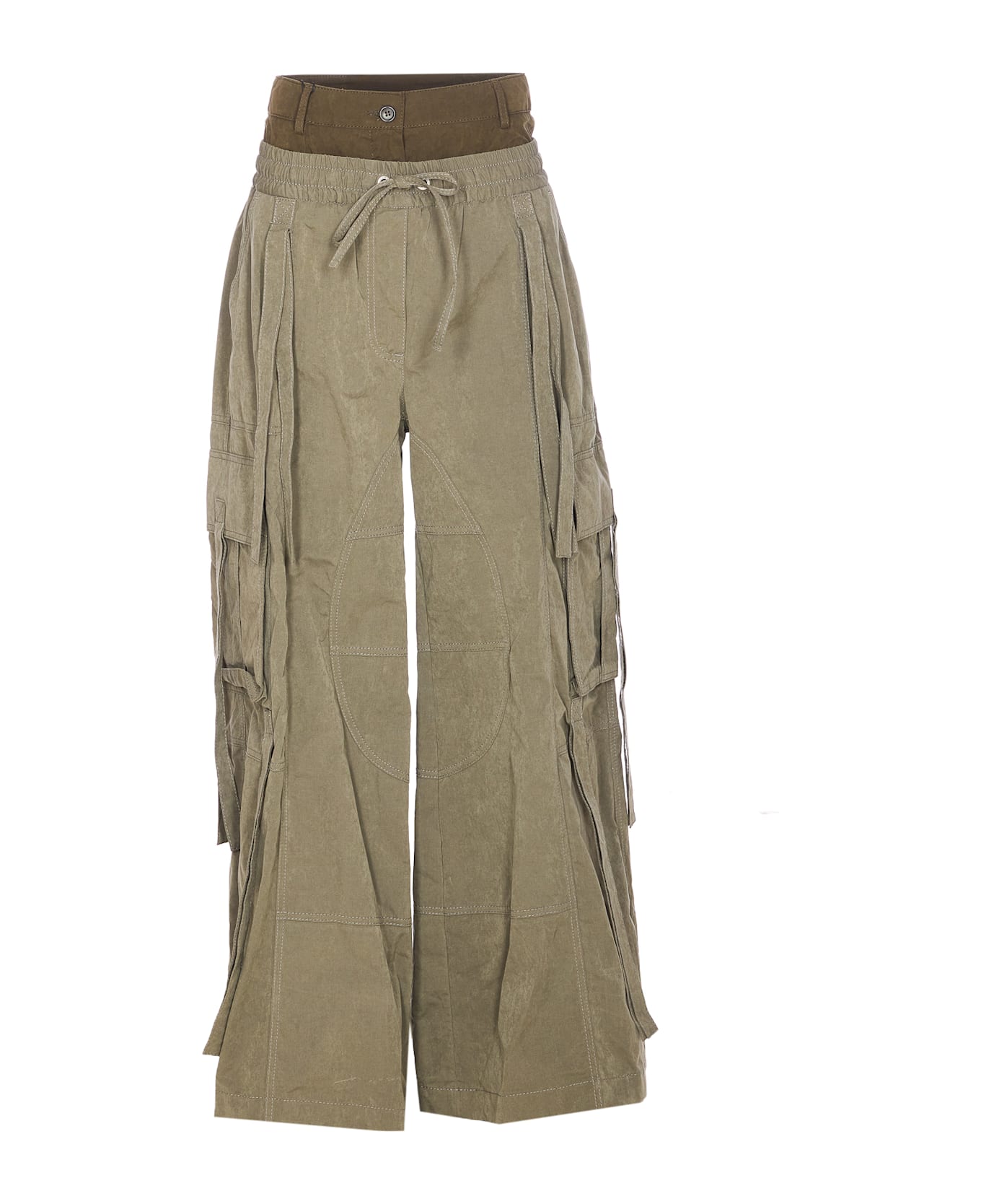Dolce 
Gabbana Waxed Faille Pants - Green ボトムス