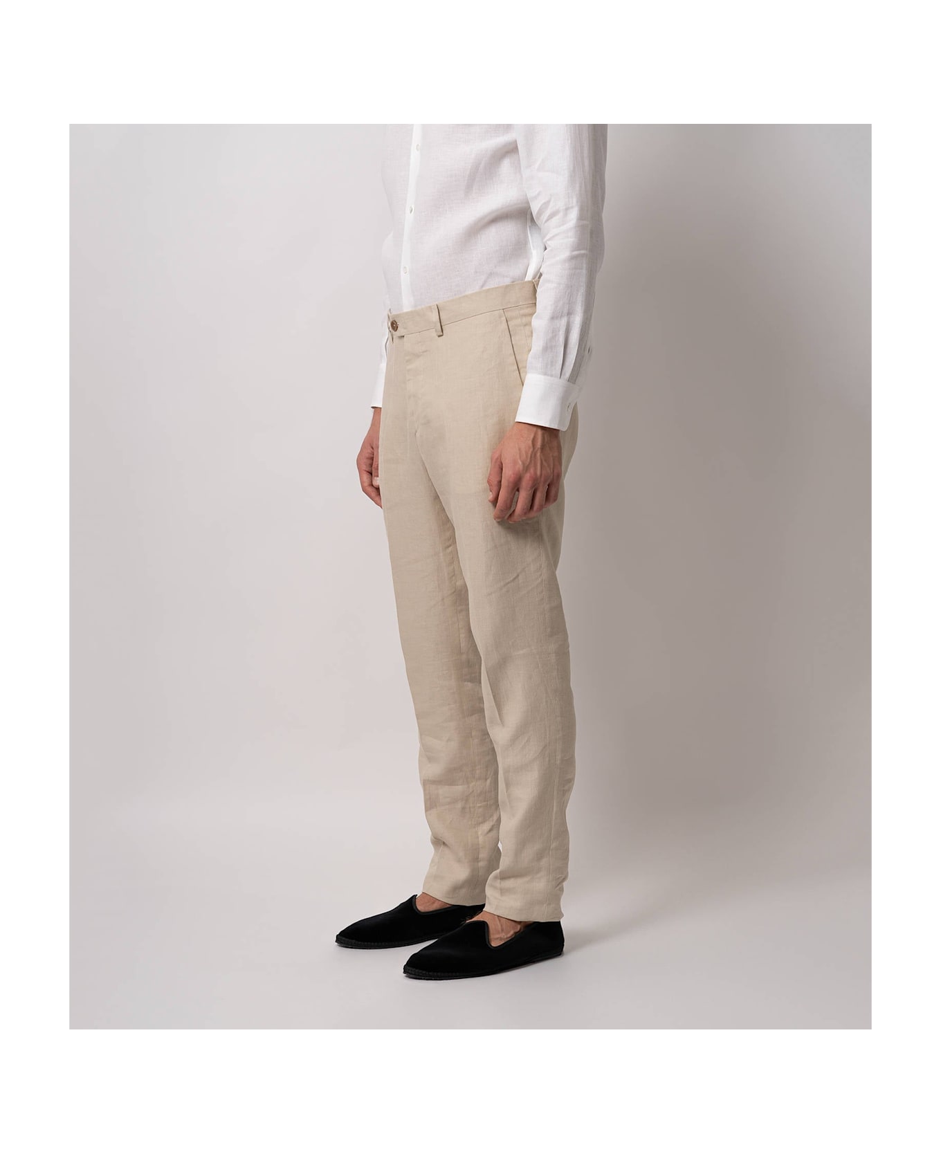 Larusmiani Levante Trousers Pants - Beige