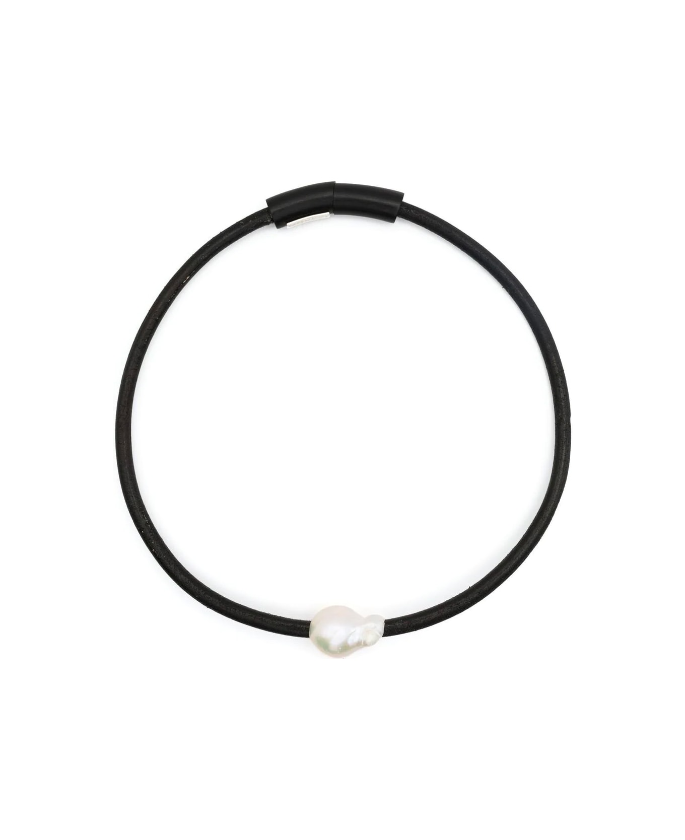 Monies Necklace - Black Pearl
