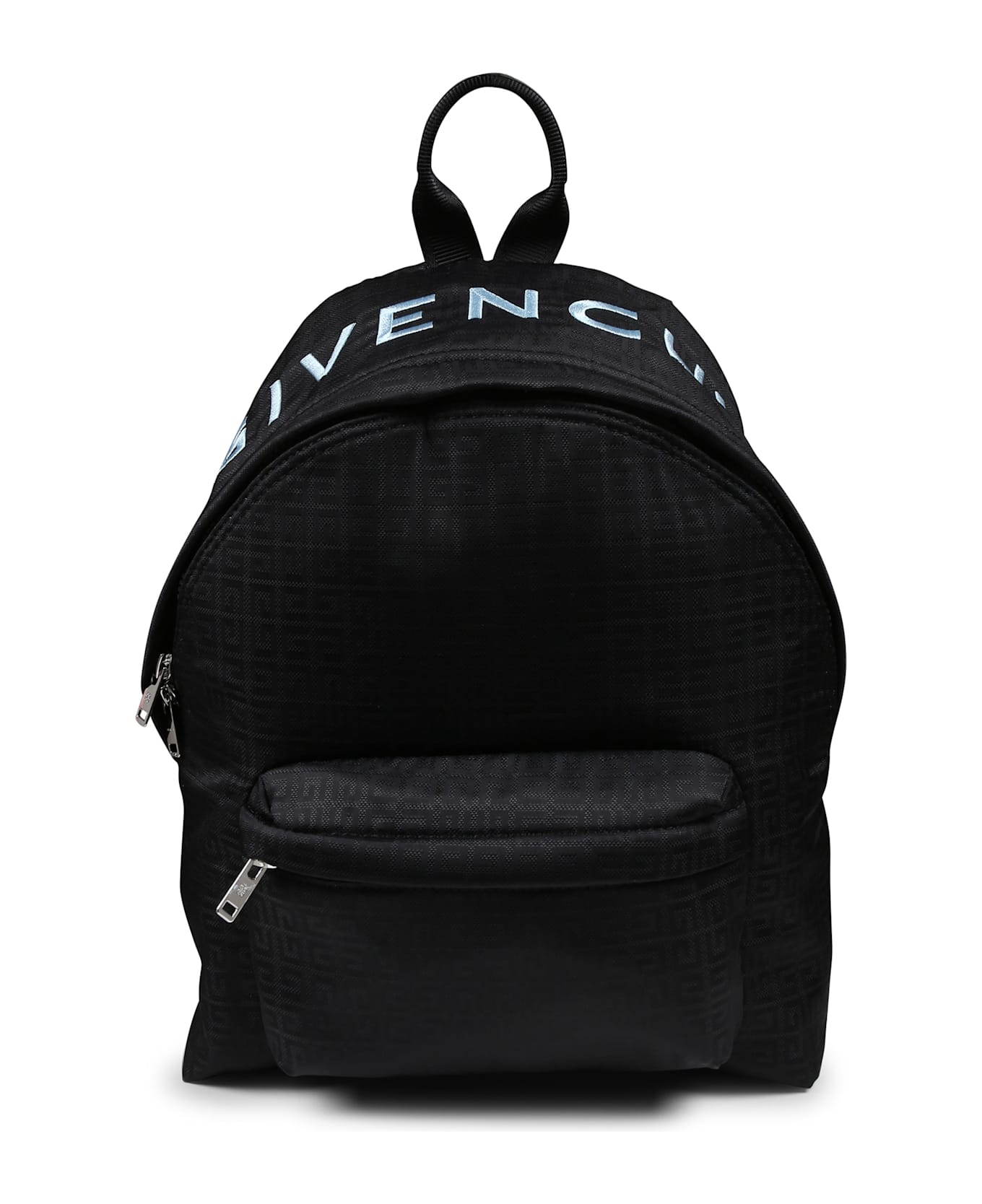 Givenchy Black Backpack For Kids With 4g Motif - Black