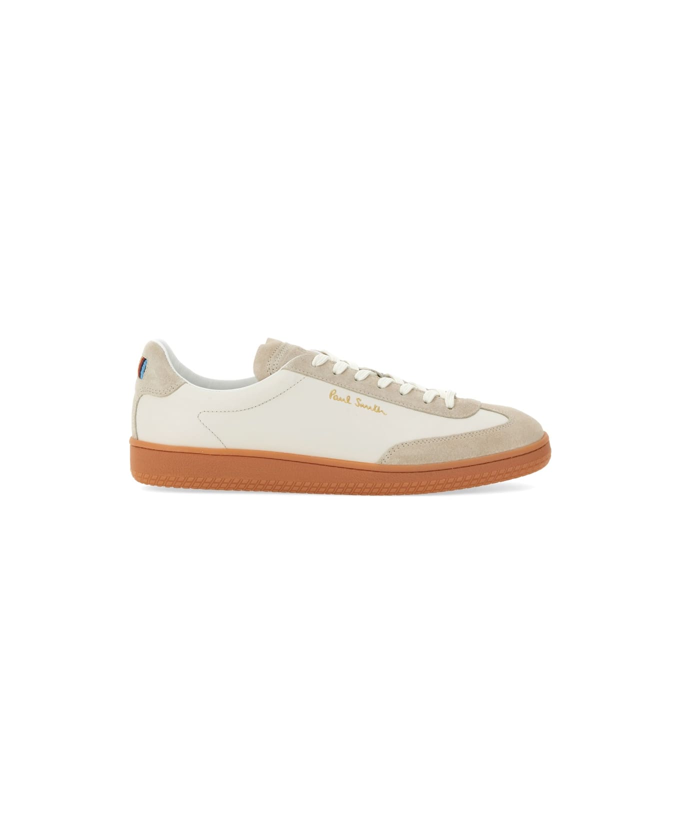 Paul Smith Leather Sneaker - WHITE