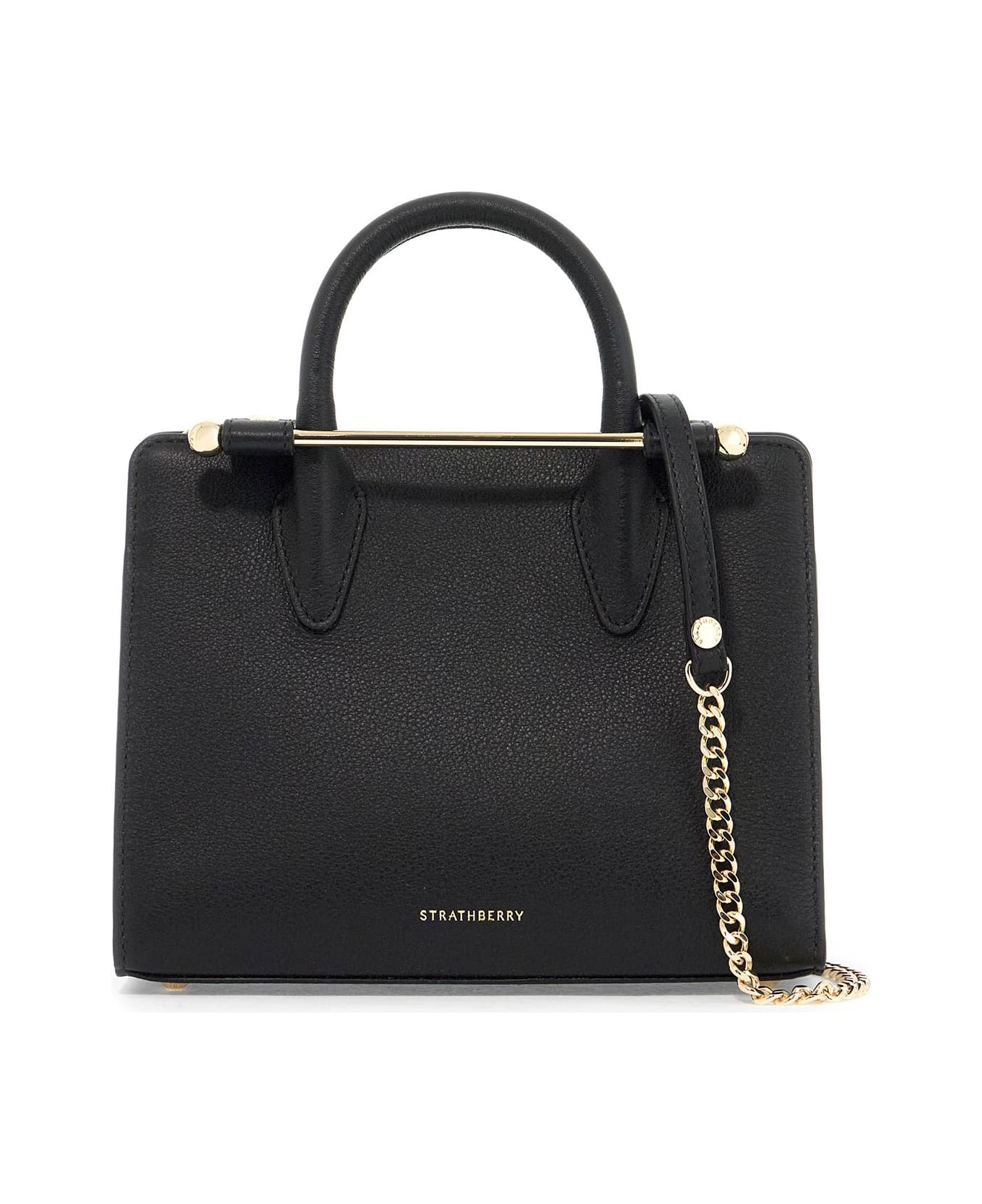 Strathberry Mini Tote Bag - BLACK (Black)