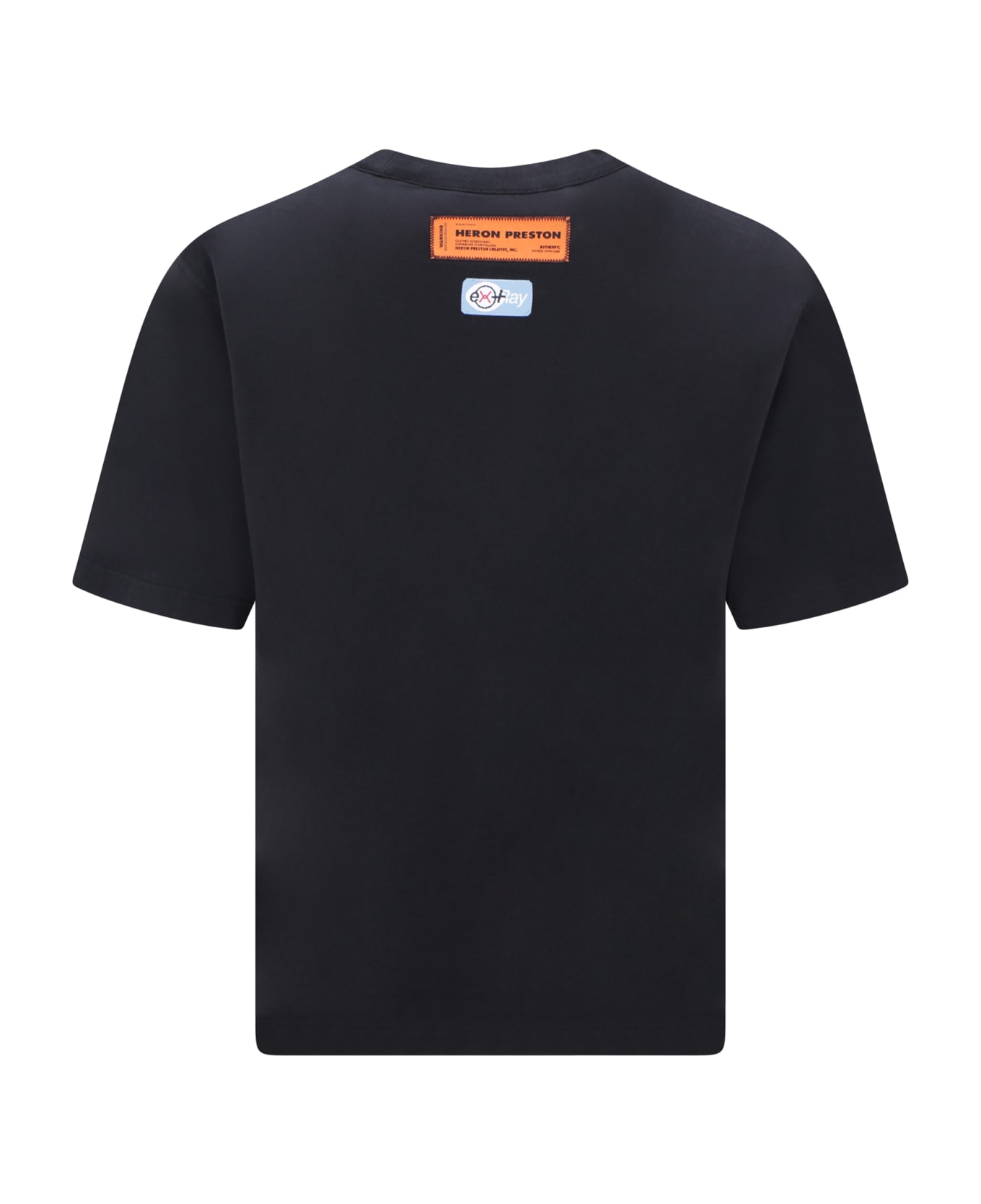 HERON PRESTON Nf Ex-ray T-shirt - Black No C シャツ