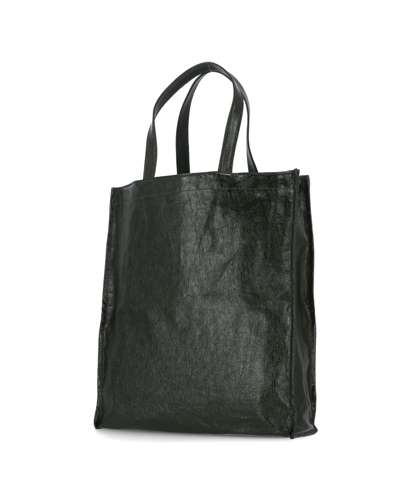 Uma Wang Small Canv Shoppinh Bag - BROWN
