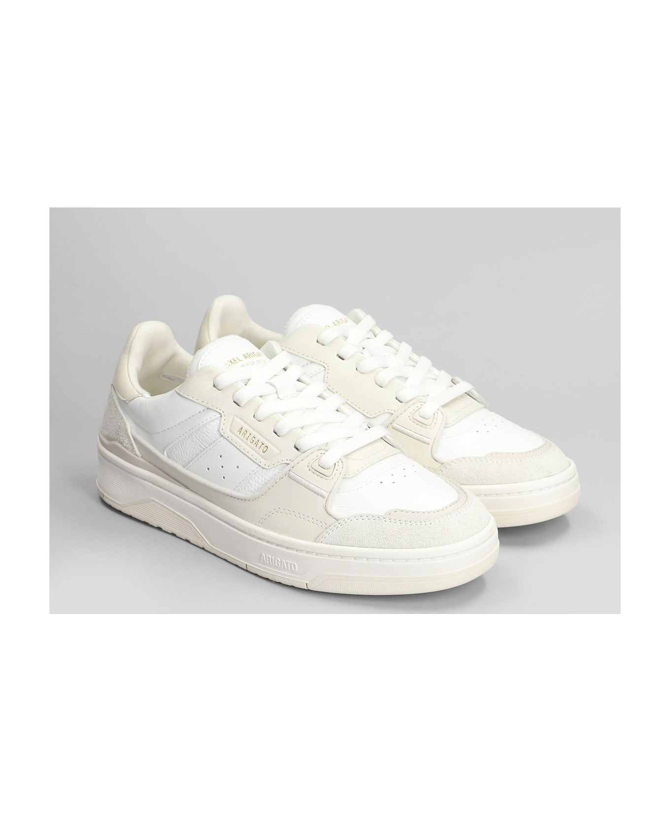 Axel Arigato Clay Sneakers In White Leather - NEUTRALS/WHITE