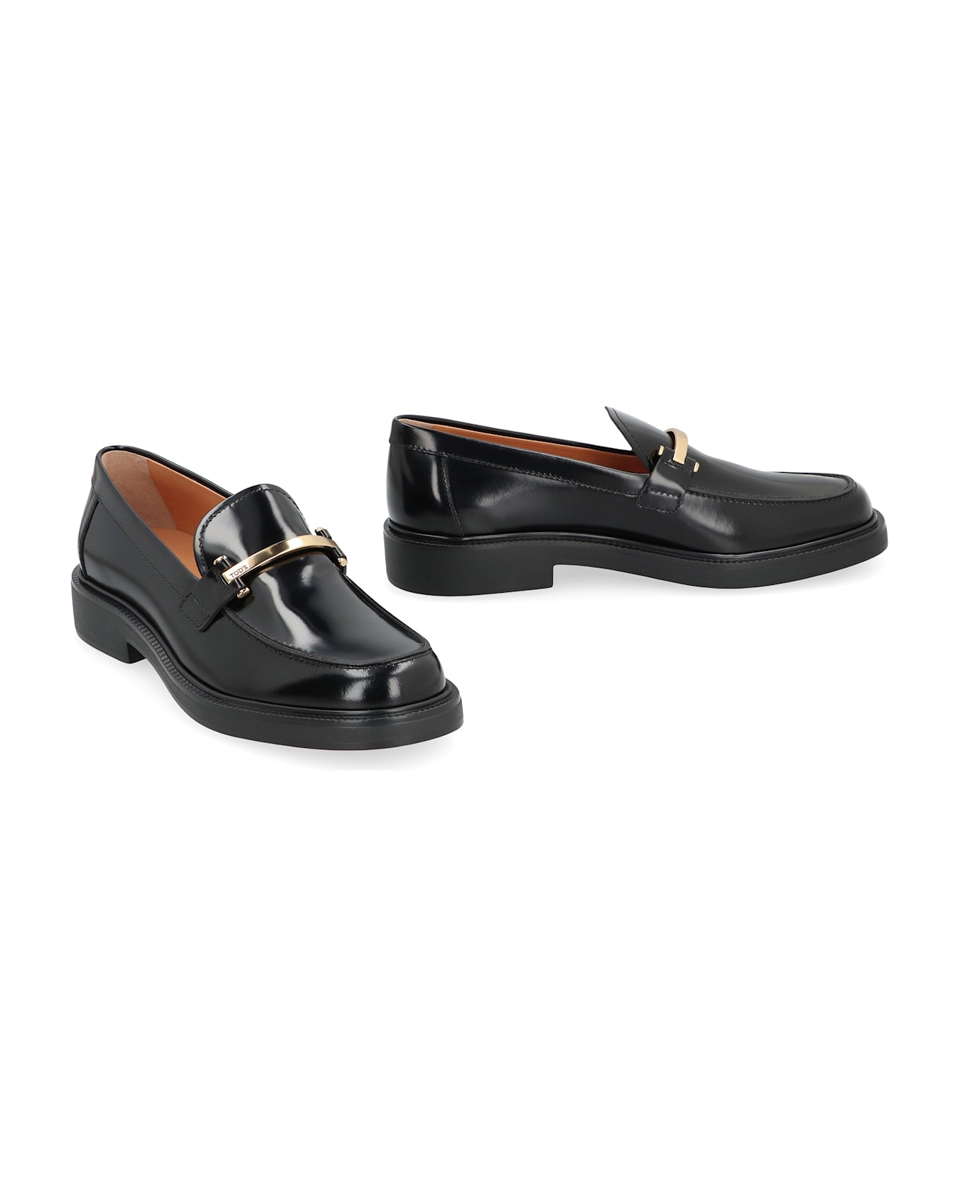 Tod's Leather Loafers - black