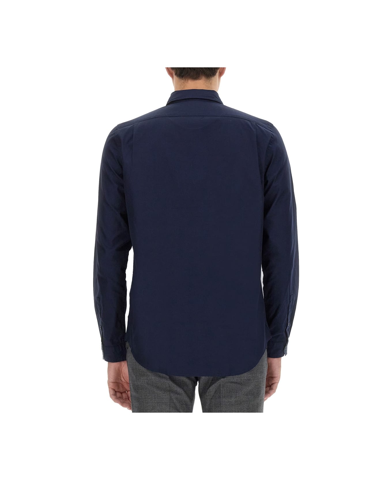 PS by Paul Smith Shirt With Patch - BLUE
