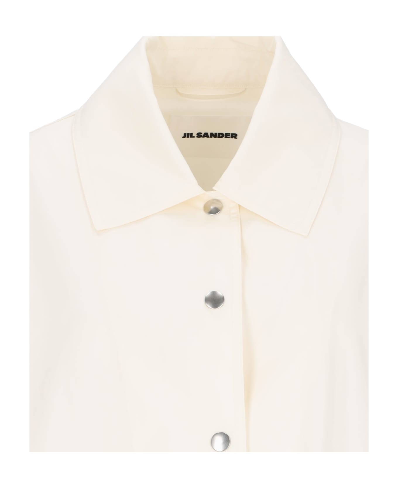 Jil Sander Cotton Jacket - White