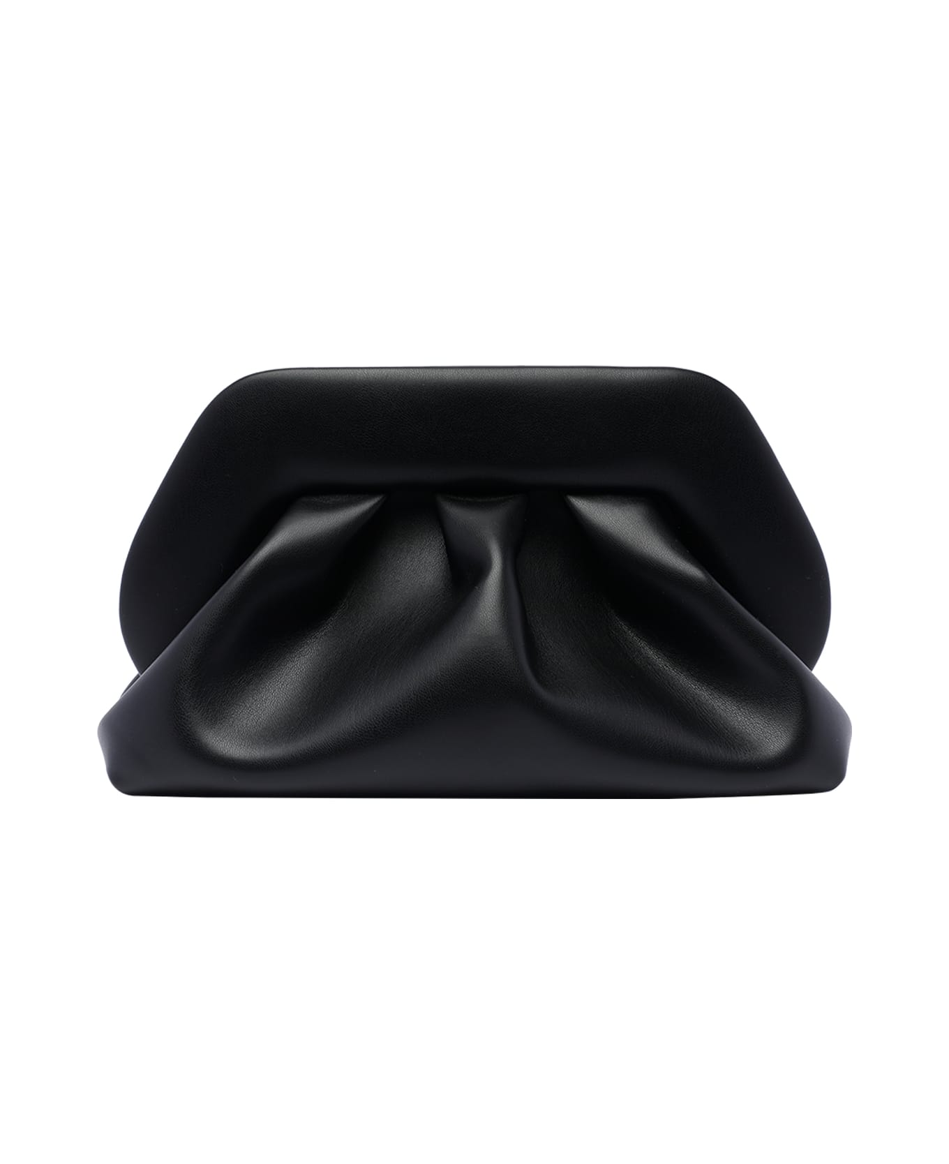 THEMOIRè Tia Vegan Fabric Handbag - Black