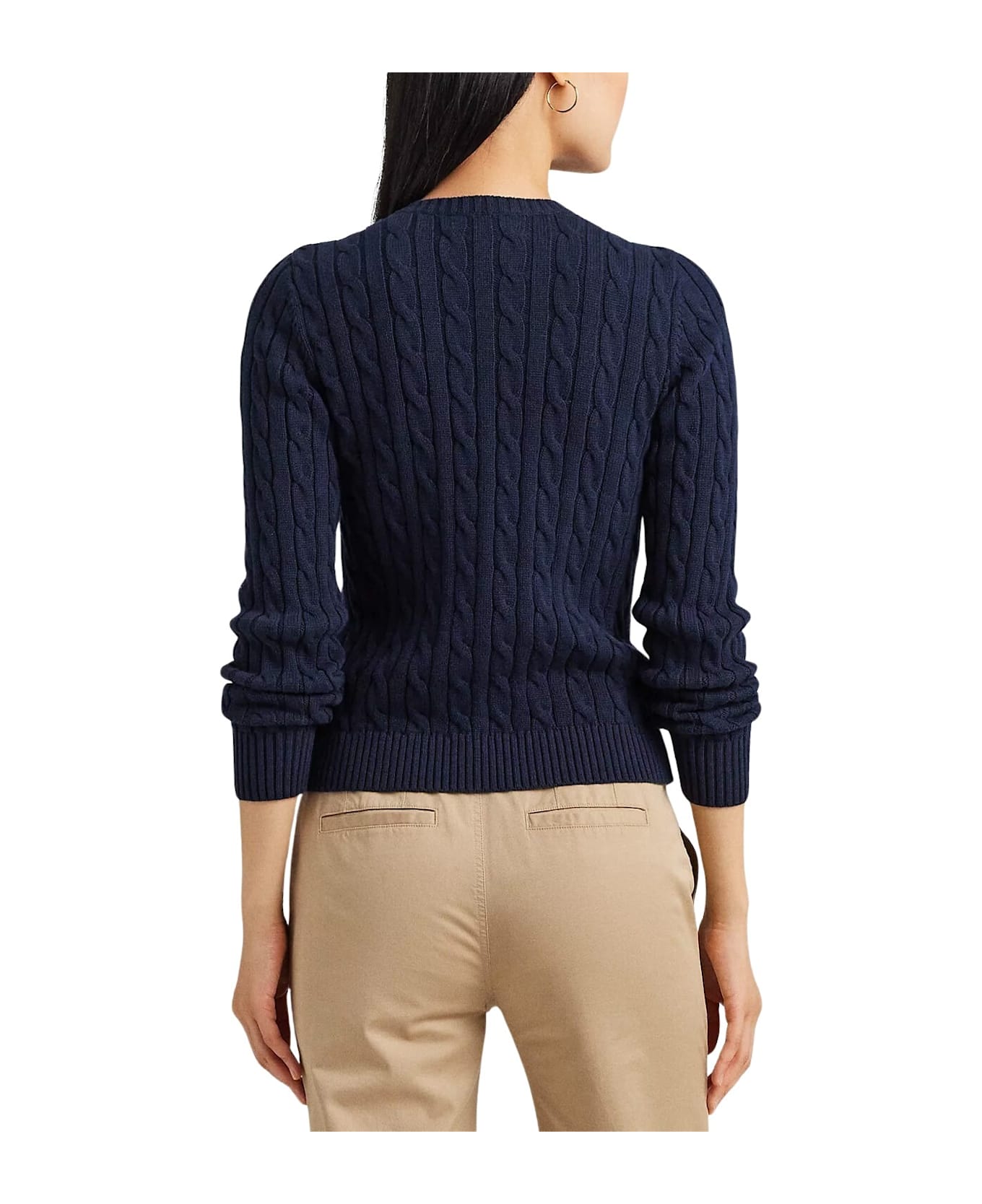 Ralph Lauren Ralhan Long Sleeve Cardigan - Blue